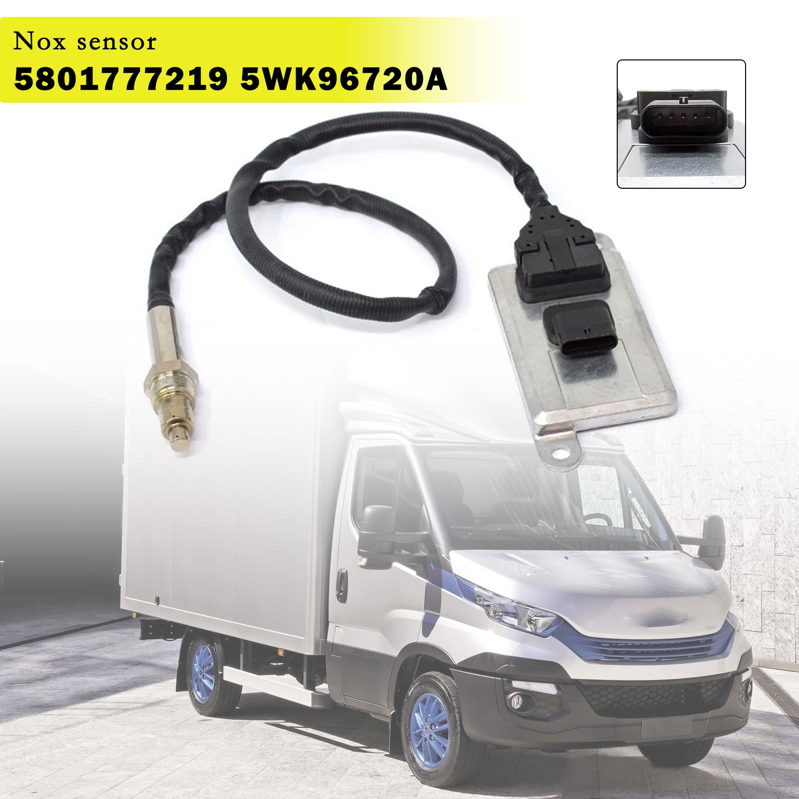 IVECO DAILY 24V Nitrogen Oxide NOx Sensor 5801777219 5WK96720A