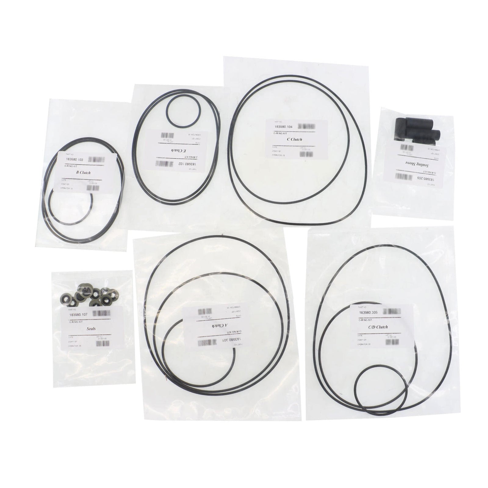 2011 EVEREST 2.4L 3.2L 6R80 Auto Transmission Master Rebuild Kit Koppelingsplaten