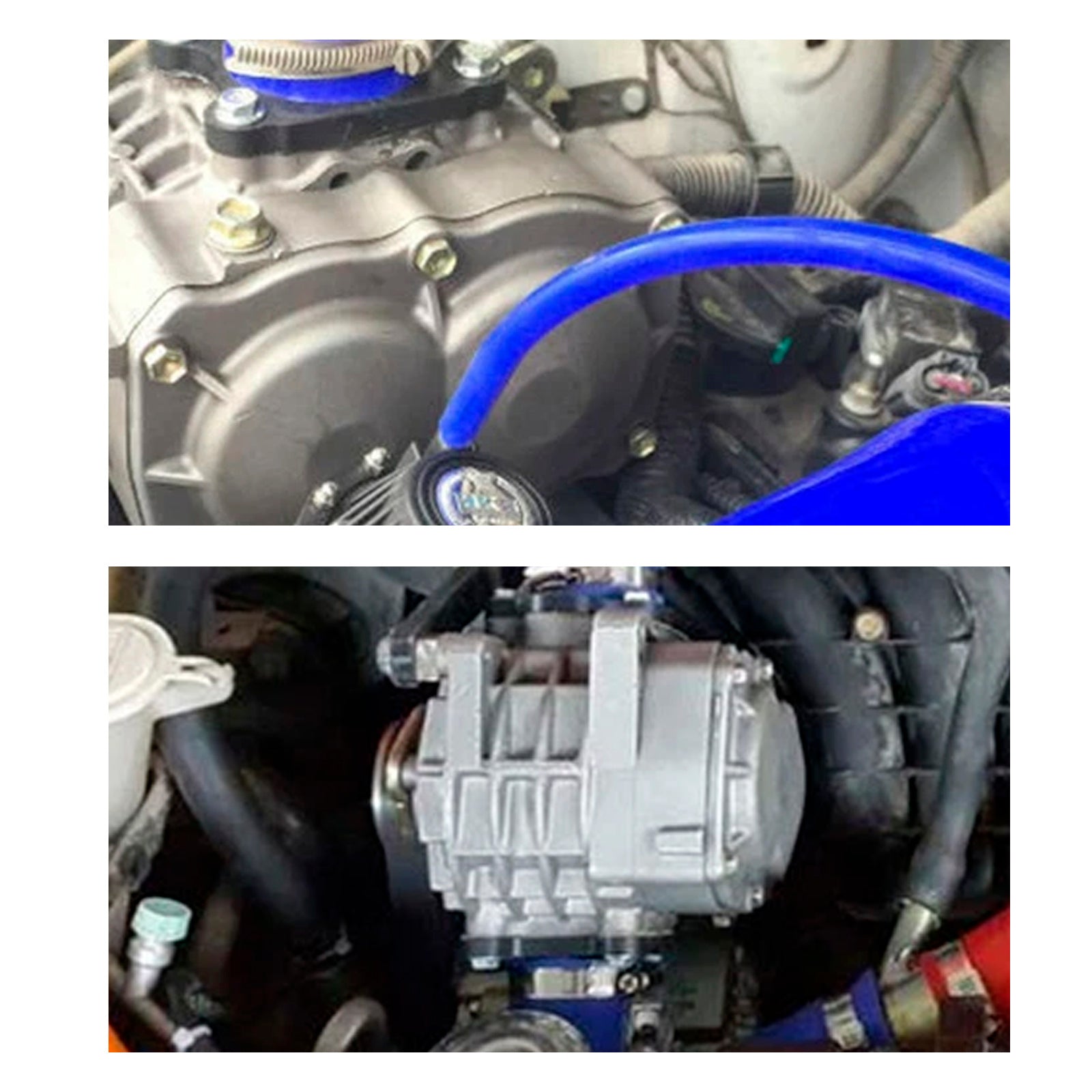 AMR500 4PK Supercharger Compressor LCD HC NOXJ Reduction V Pulley for 2.0L