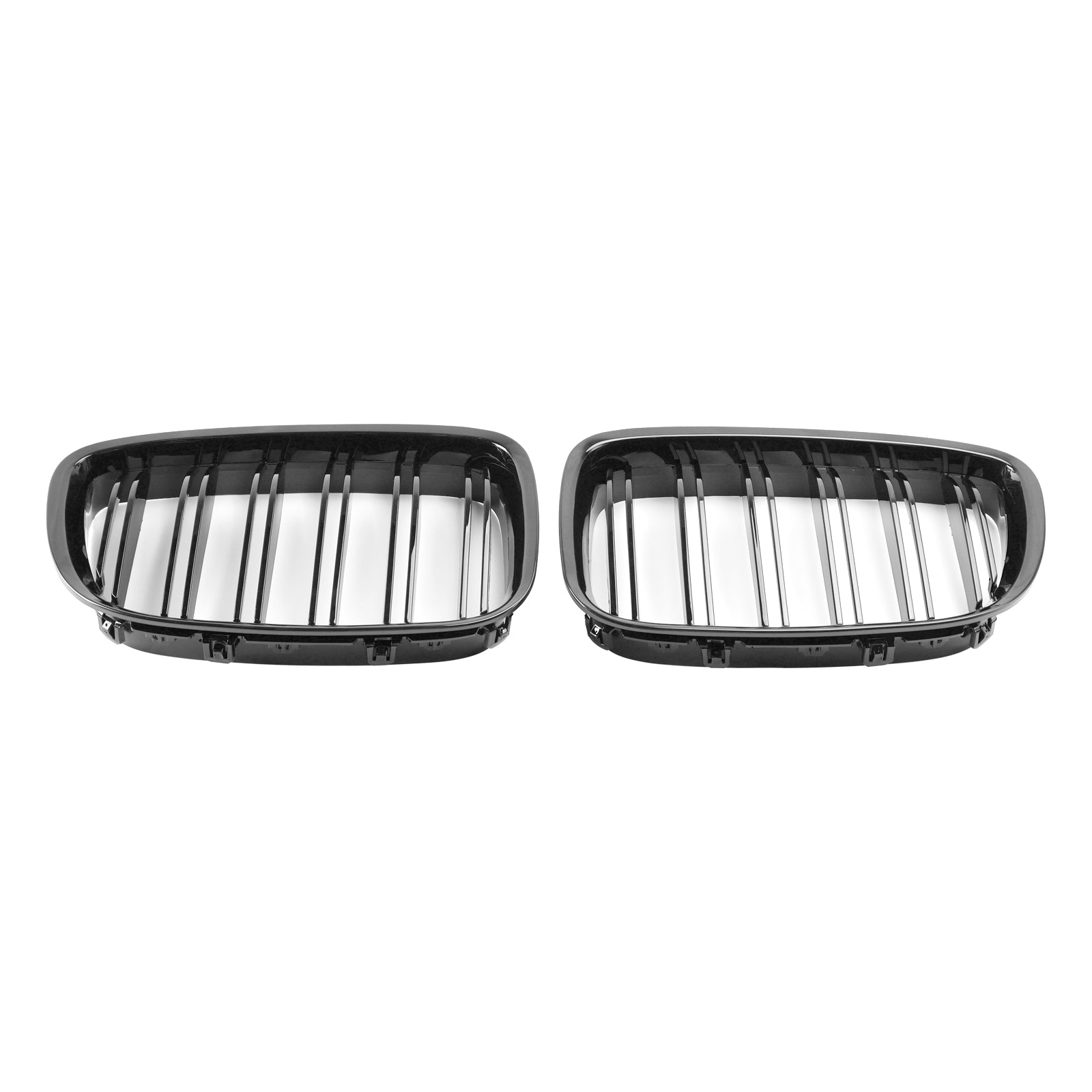 2009-2017 BMW 5 Series GT F07 Gloss Black Front Kidney Grille Grill 51137200169 51137200170