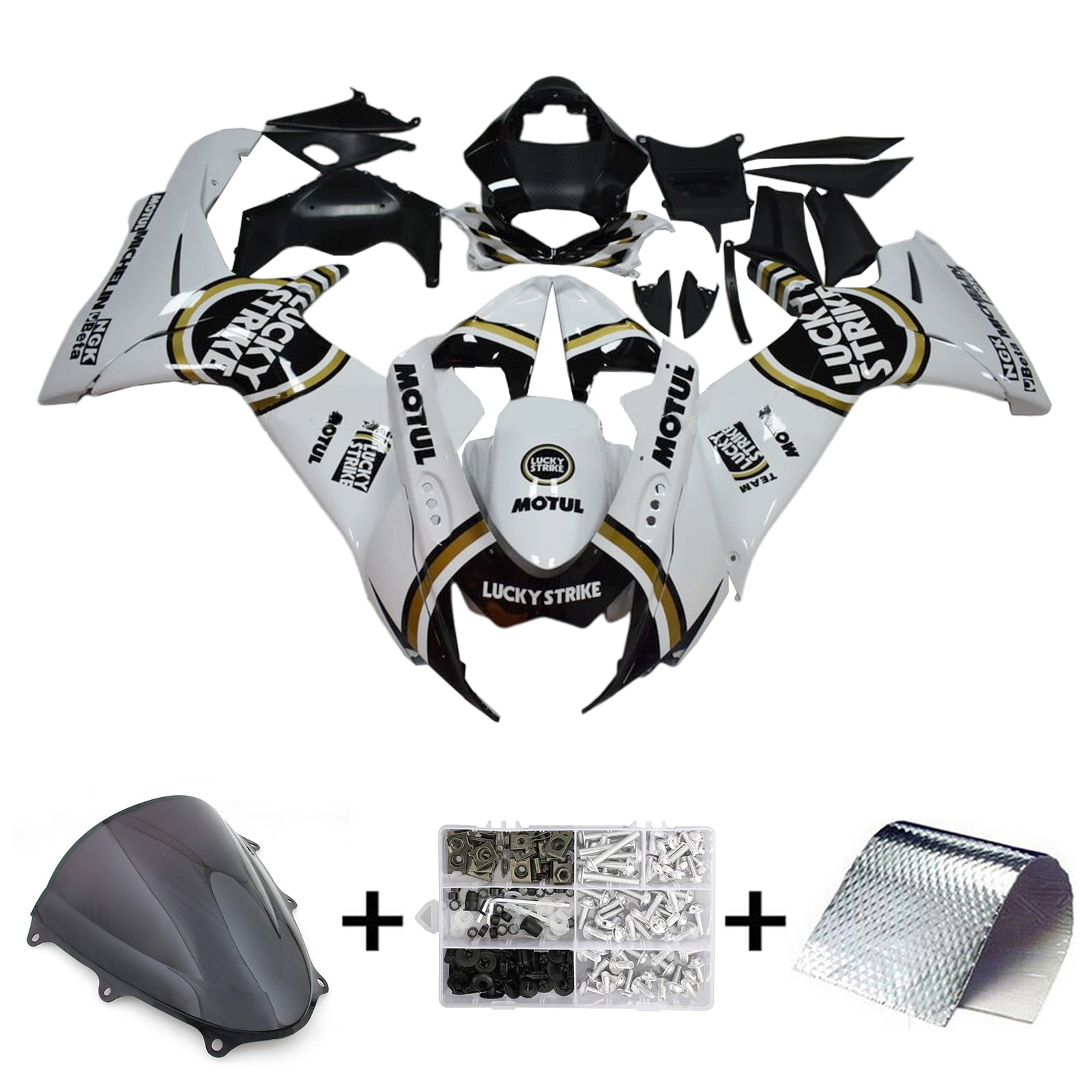 2011-2024 Suzuki GSXR 600/750 K11 Amotopart Injection Fairing Kit Bodywork Plastic ABS #101