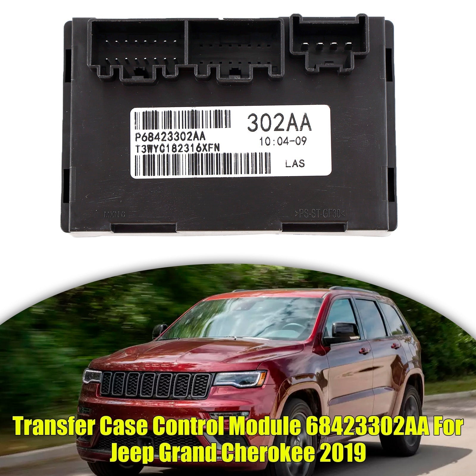 2019 Jeep Grand Cherokee Transfer Case Control Module 68423302AA