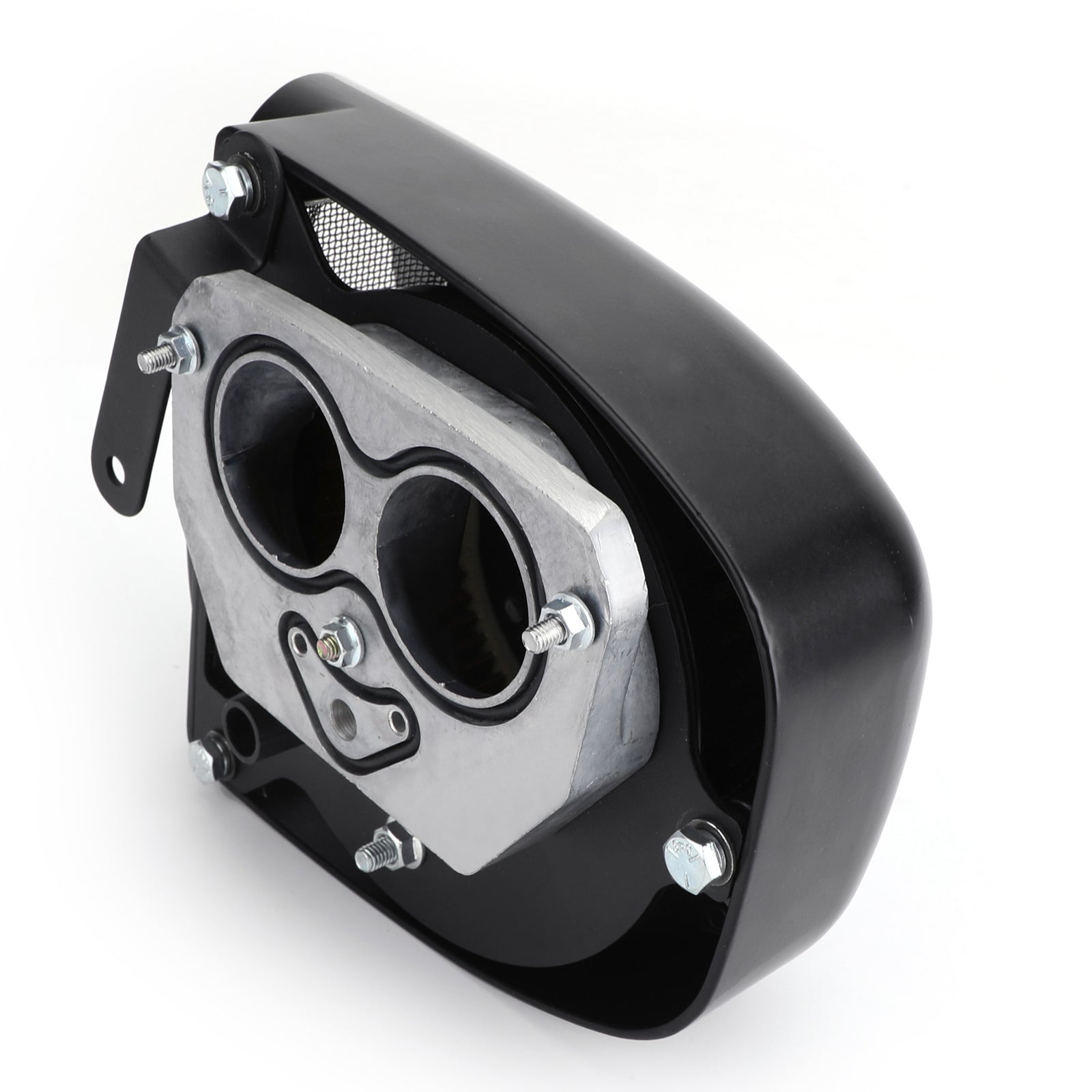 2015-2016 Yamaha XVS950CR Bolt C-Spec zwarte luchtinlaatfilterset Luchtinlaatreinigingssysteem Zwarte luchtinlaatset met FILTER Zwart
