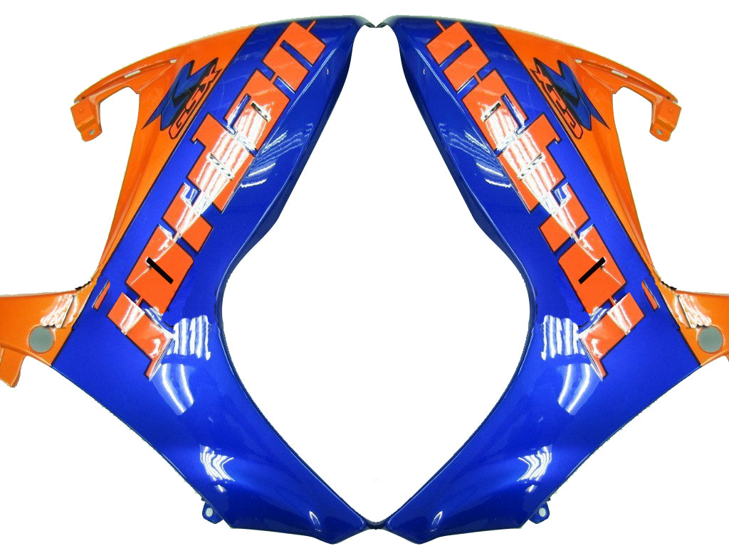 2006-2007 Suzuki GSXR 600 750 Orange & Blue Jordan Racing Fairings Generic