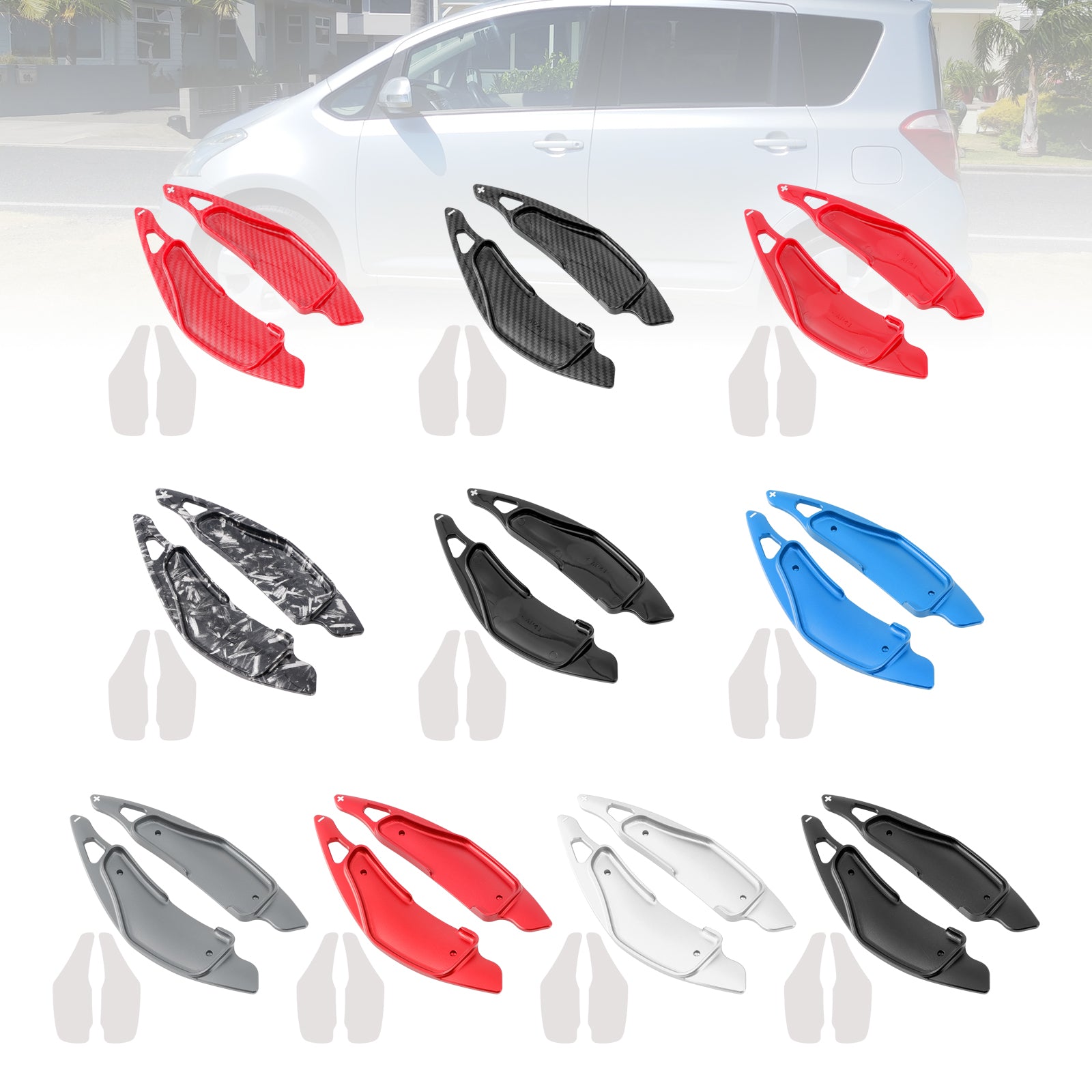 Toyota Ractis Lexus Steering Wheel Paddle Shifter Extension