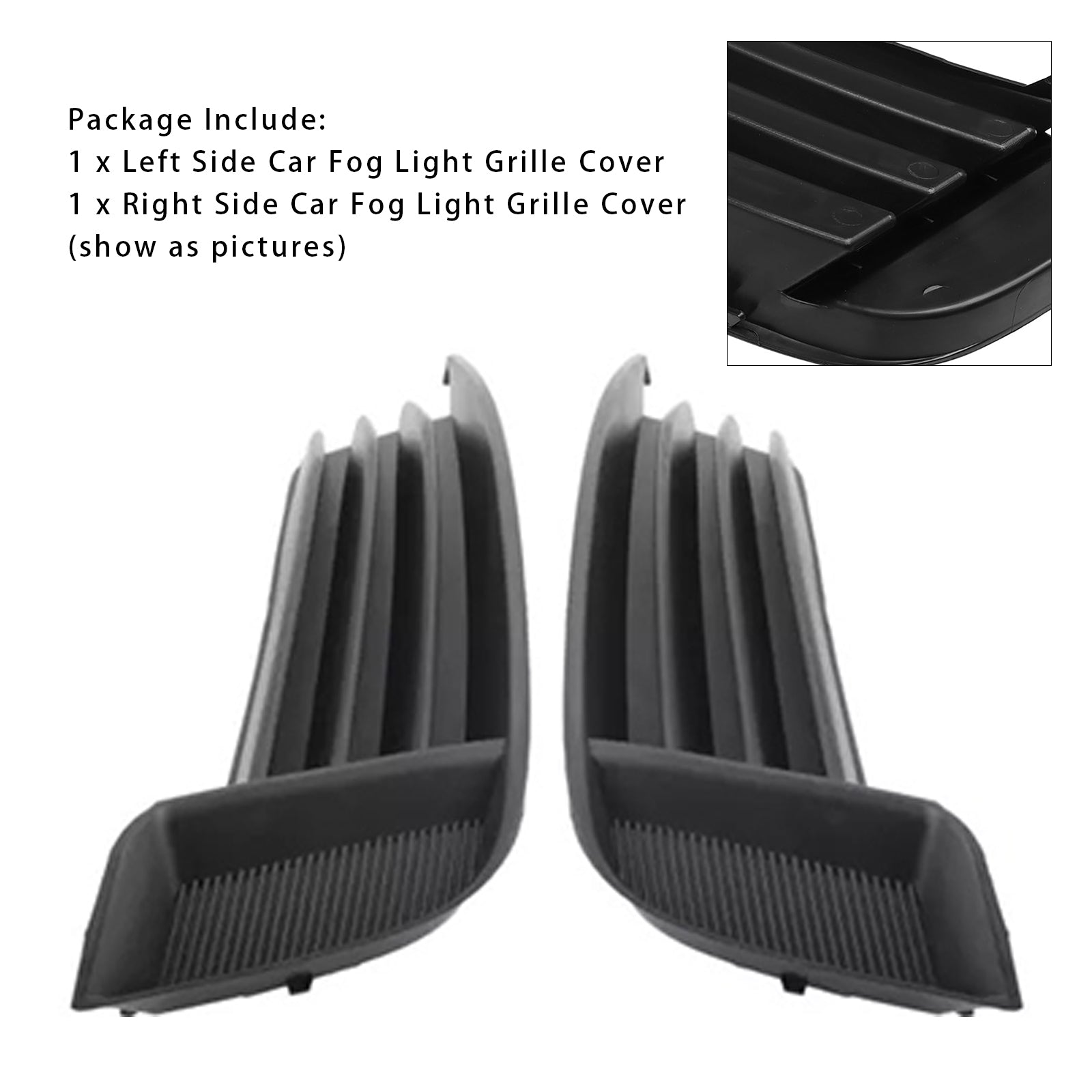 2013-2017 Audi A3 S3 2X bilens främre stötfogar dimma ljusgaller