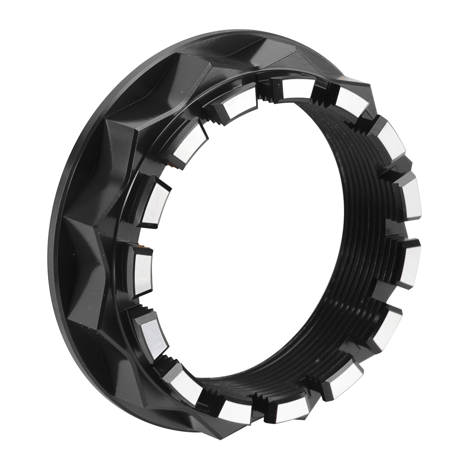 Zwarte achterwielmoerset voor Ducati Streetfighter Multistrada Diavel SS939/950/S