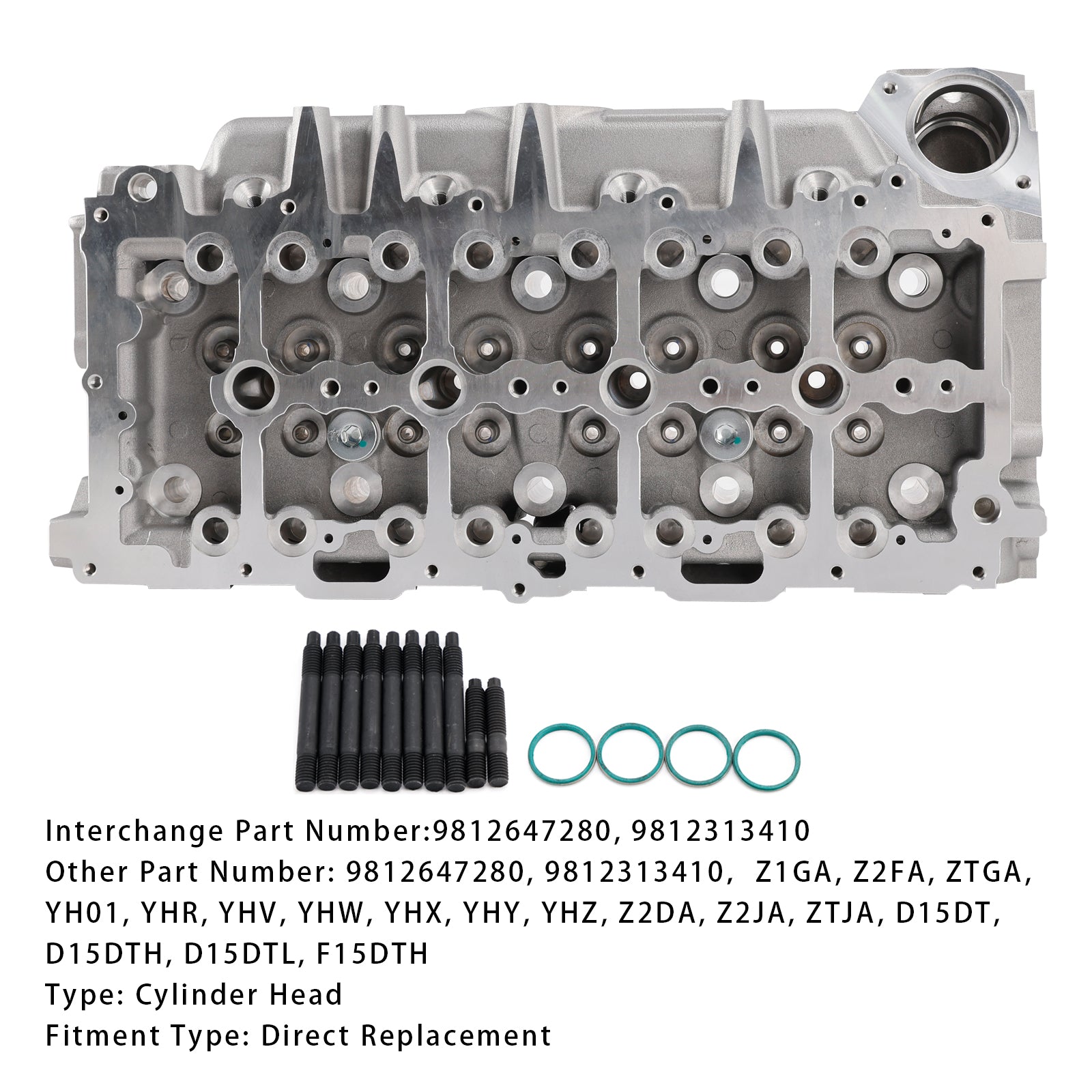 Culasse de Citroën Opel Peugeot 1,5 BlueHDI 9812647280 9812313410