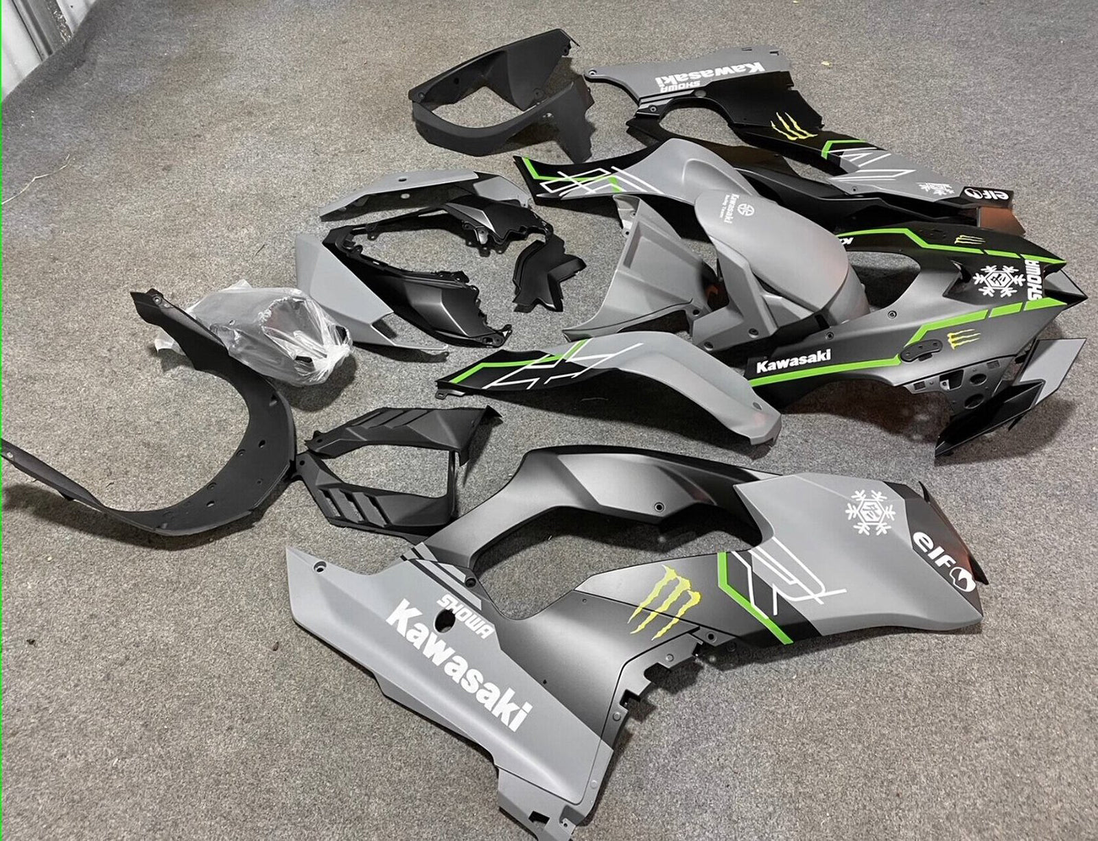 2021-2024 Kawasaki ZX-10R ZX-10RR Injection Fairing Kit Bodywork Plastic ABS