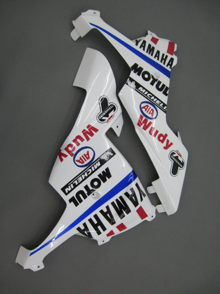 2002-2003 Yamaha YZF-R1 White Blue No.46 FIAT Racing Fairings Generic