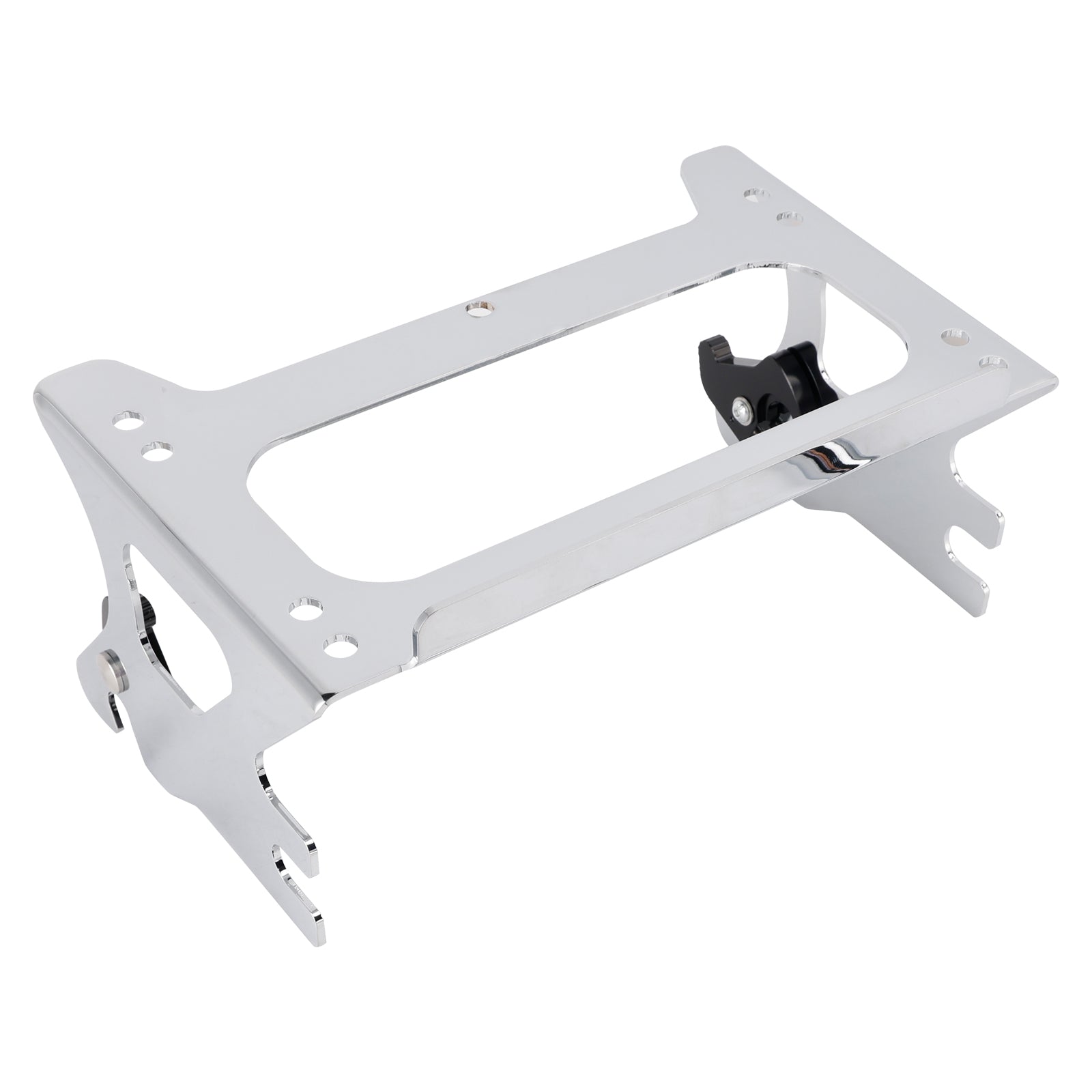 DETACHABLE TWO UP TOUR MOUNTING PACK RACK CHROME FOR TOURING MODEL 1996-2008