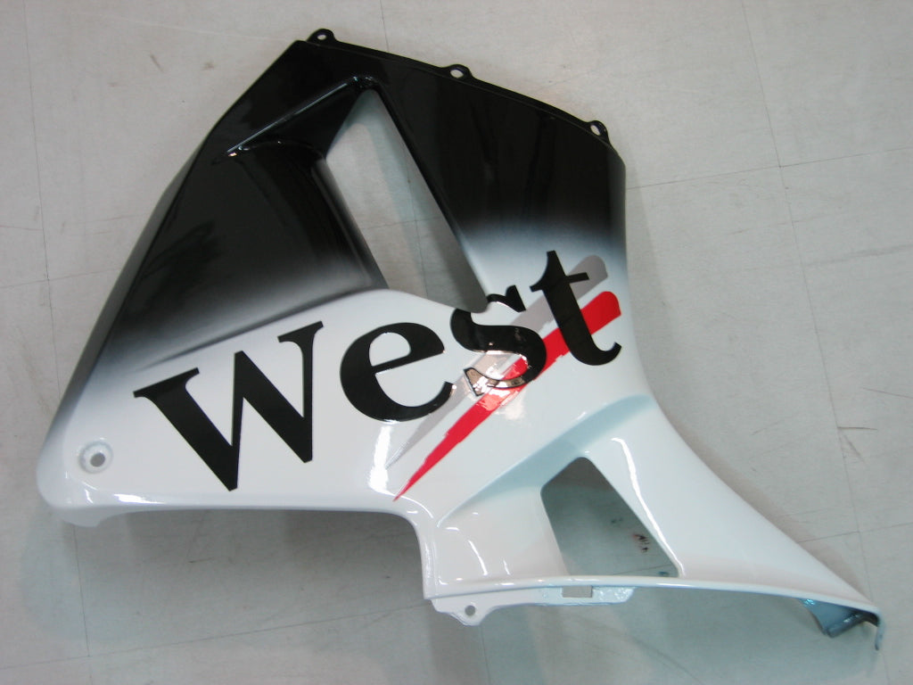 2003-2004 Honda CBR 600 RR Black West Racing Carénages Générique