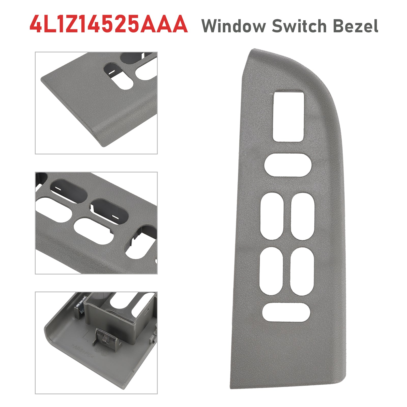 2003-2006 Ford Expedition Window Switch Bezel Driver Side Front 4L1Z14525AAA