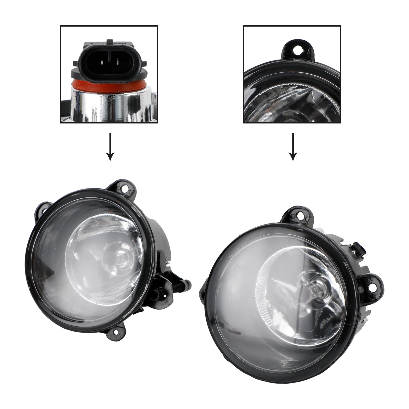 2004-2009 DISCOVERY 3 LR3 Front Fog Light Lamp