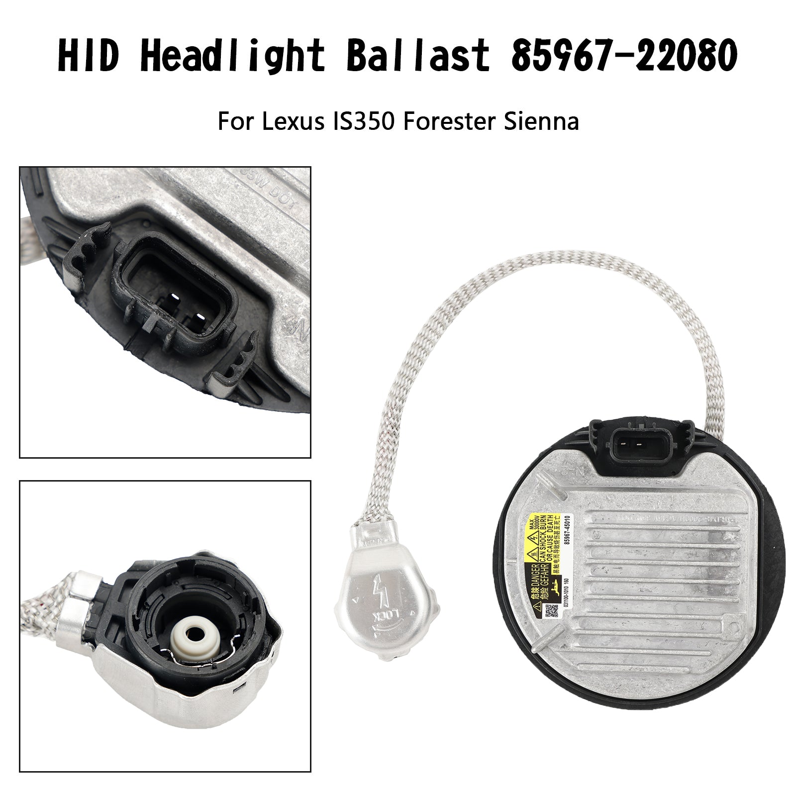 HID-koplampballast 85967-22080 voor Lexus IS350 Forester Sienna generiek