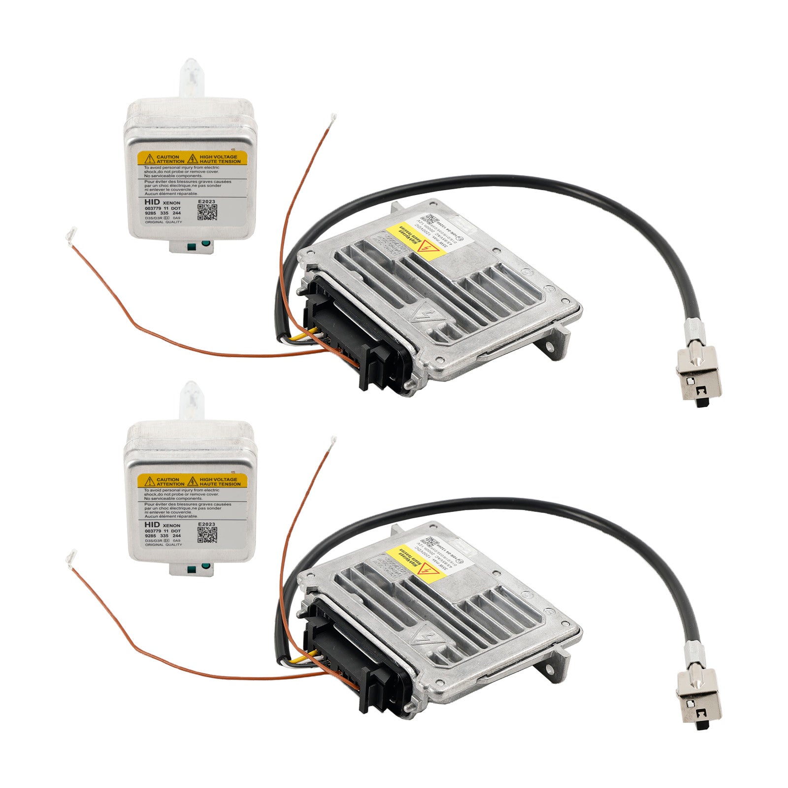 2x Ballast de phare et unité de commande de fil d'ampoule D3S pour Grand Cherokee 2014-2020