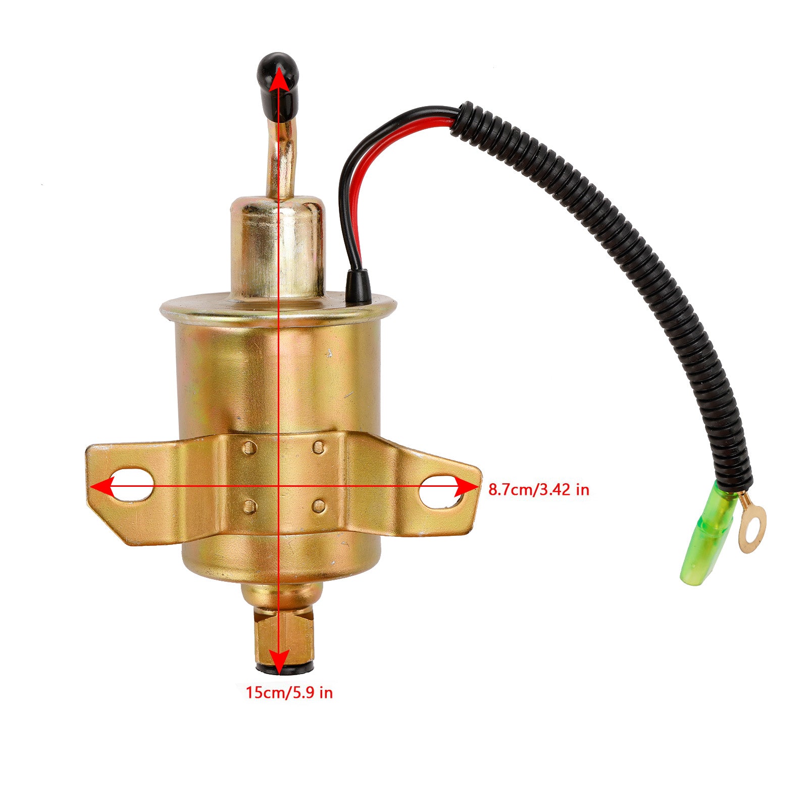 Fuel Pump For Onan 4000 RV Generator 4KW Microlite Quiet Cummins 12V E11007 Generic