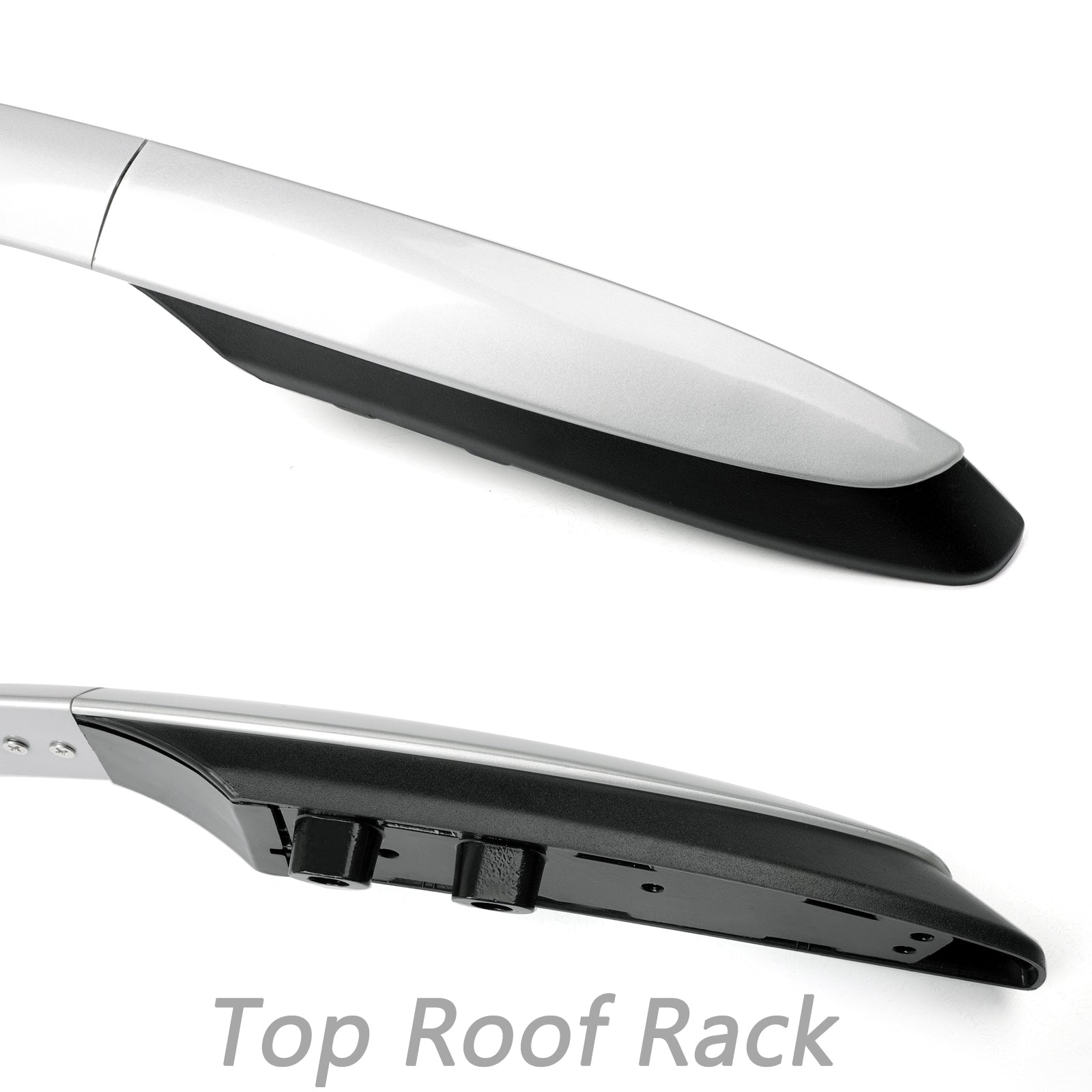 Toyota RAV4 2013-2019 Aluminum Factory Silver Top Roof Rack Side Rails Bar