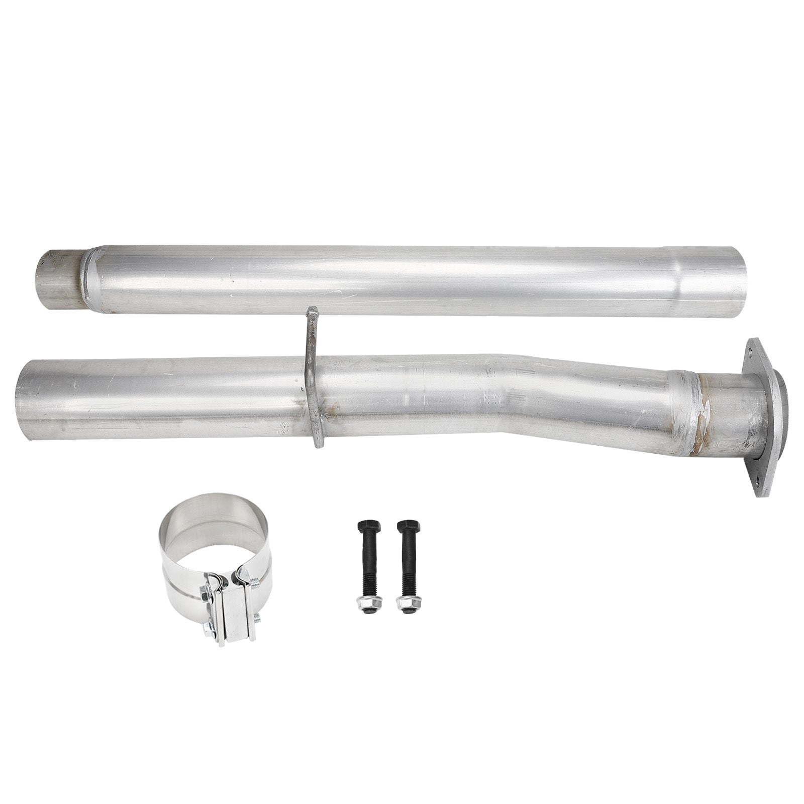 4 "Uitlaat DPF & Cat Delete Pipe voor 2008-2010 Ford 6.4 Powerstroke Diesel