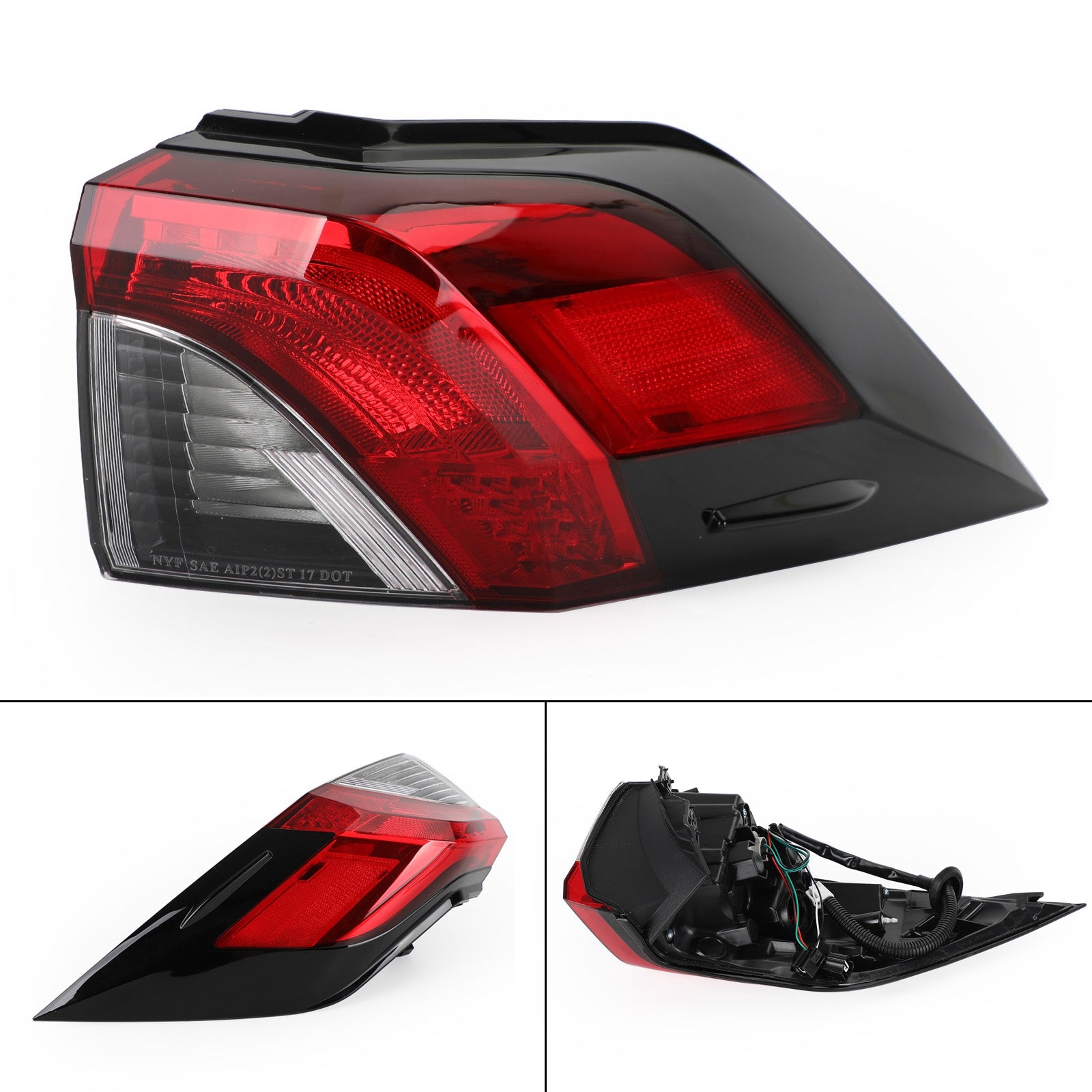 2019-2021 Toyota RAV4 Tail Light Rear Lamp Outer L+R Side 81560/81550-0R090 Generic