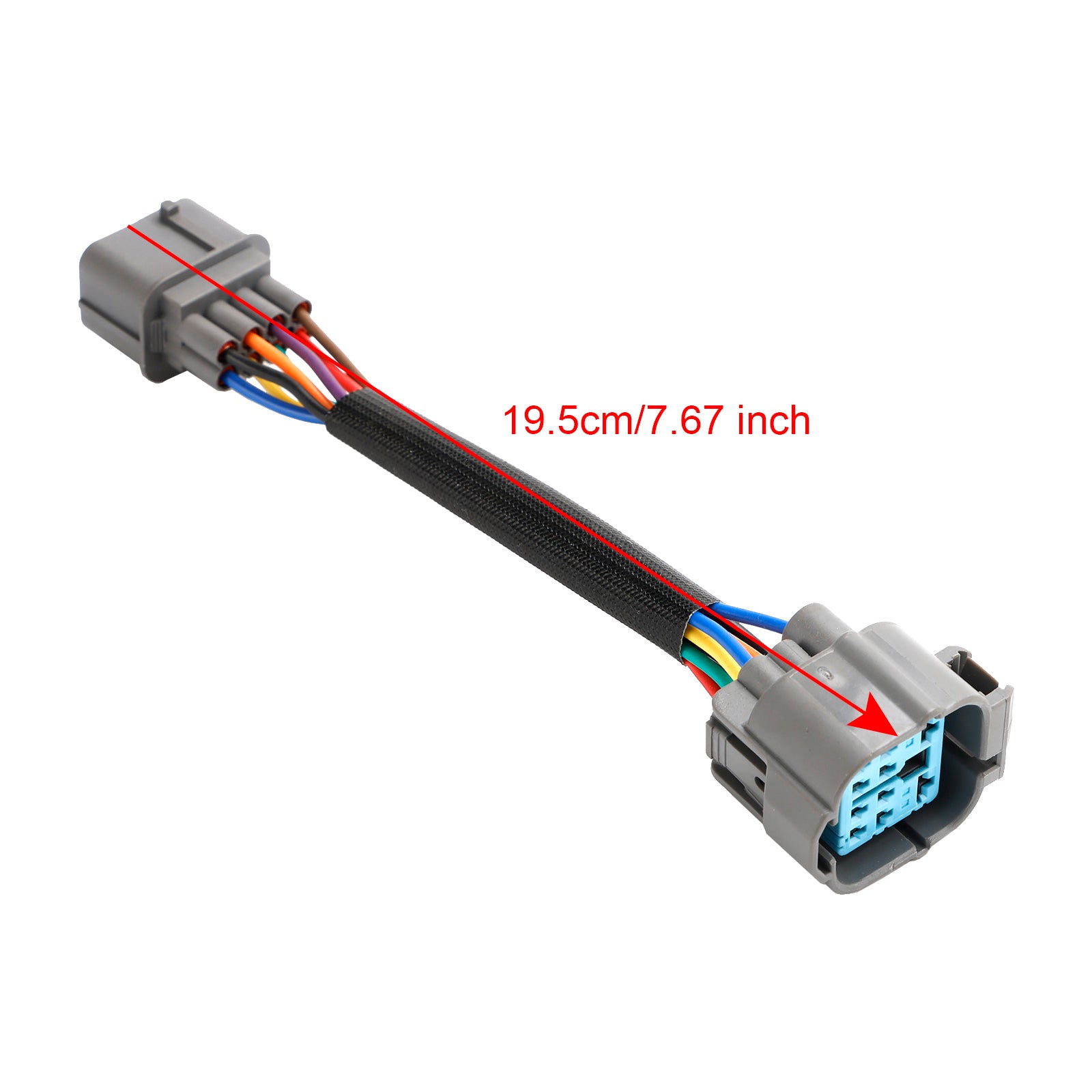 Obd2 8-Pin Naar Obd2 10-Pin Distributeur Adapter Jumper Harnas Duizelig Past Voor Honda Acura