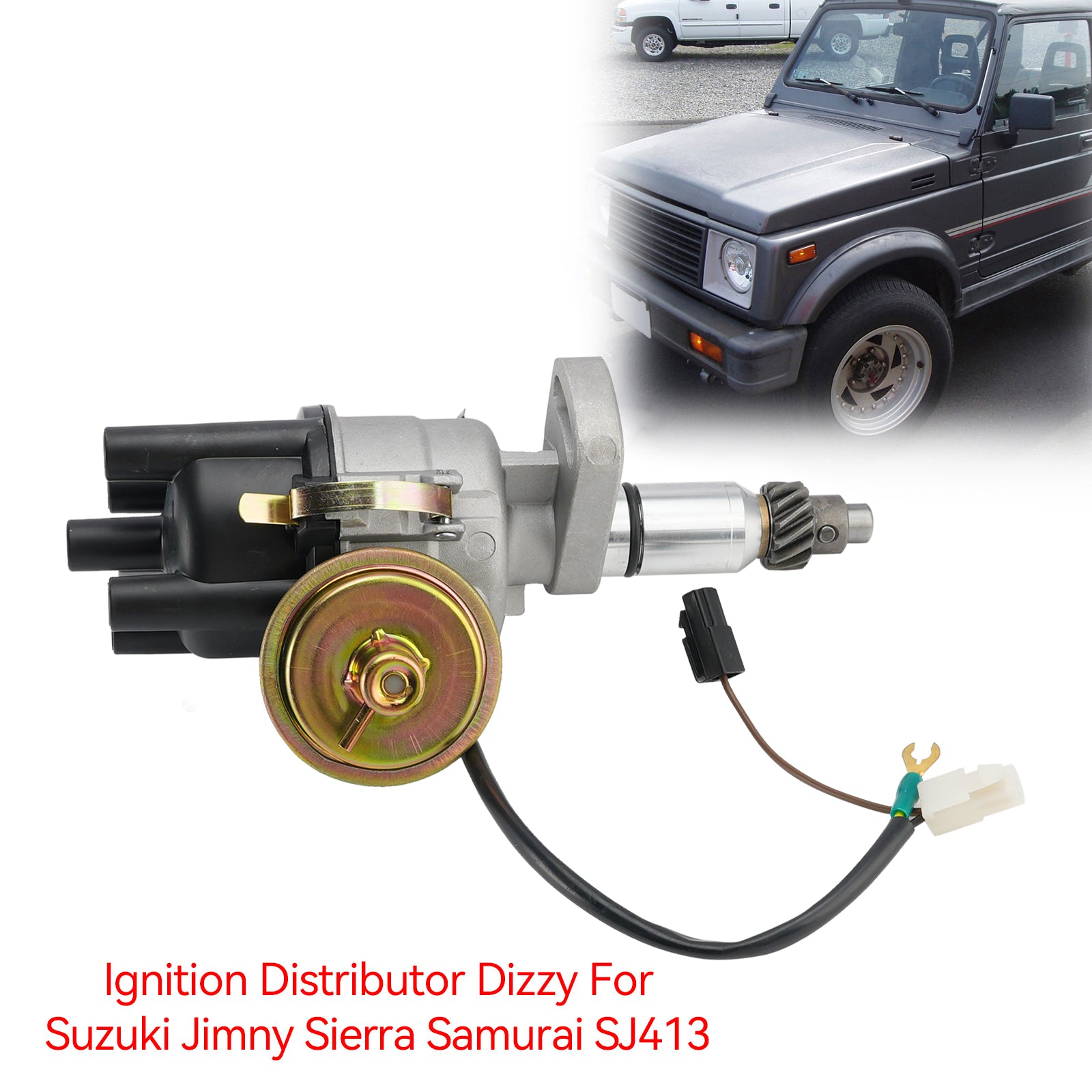 1981-1998 Suzuki Jimny SJ413( a.k.a. Suzuki Samurai / Sierra ) Ignition Distributor Dizzy 33100-60A10 3310060A10