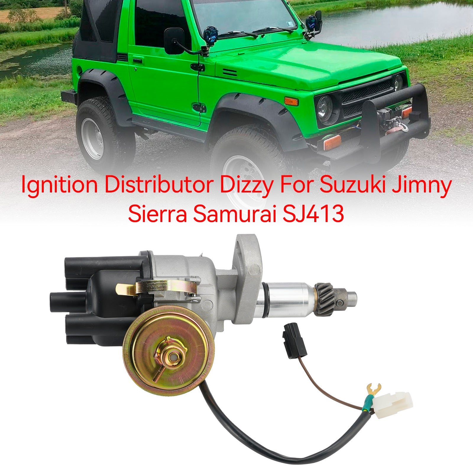 1981-1998 Suzuki Jimny SJ413( a.k.a. Suzuki Samurai / Sierra ) Ignition Distributor Dizzy 33100-60A10 3310060A10