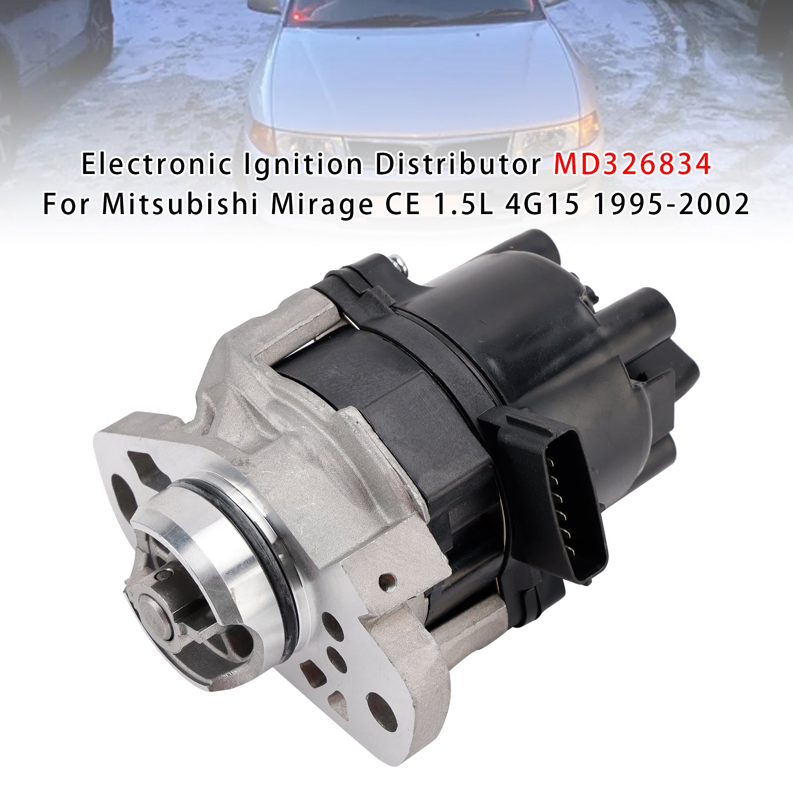 1.5L 4G15 SOHC MFI L4 Engine Electronic Ignition Distributor MD326834