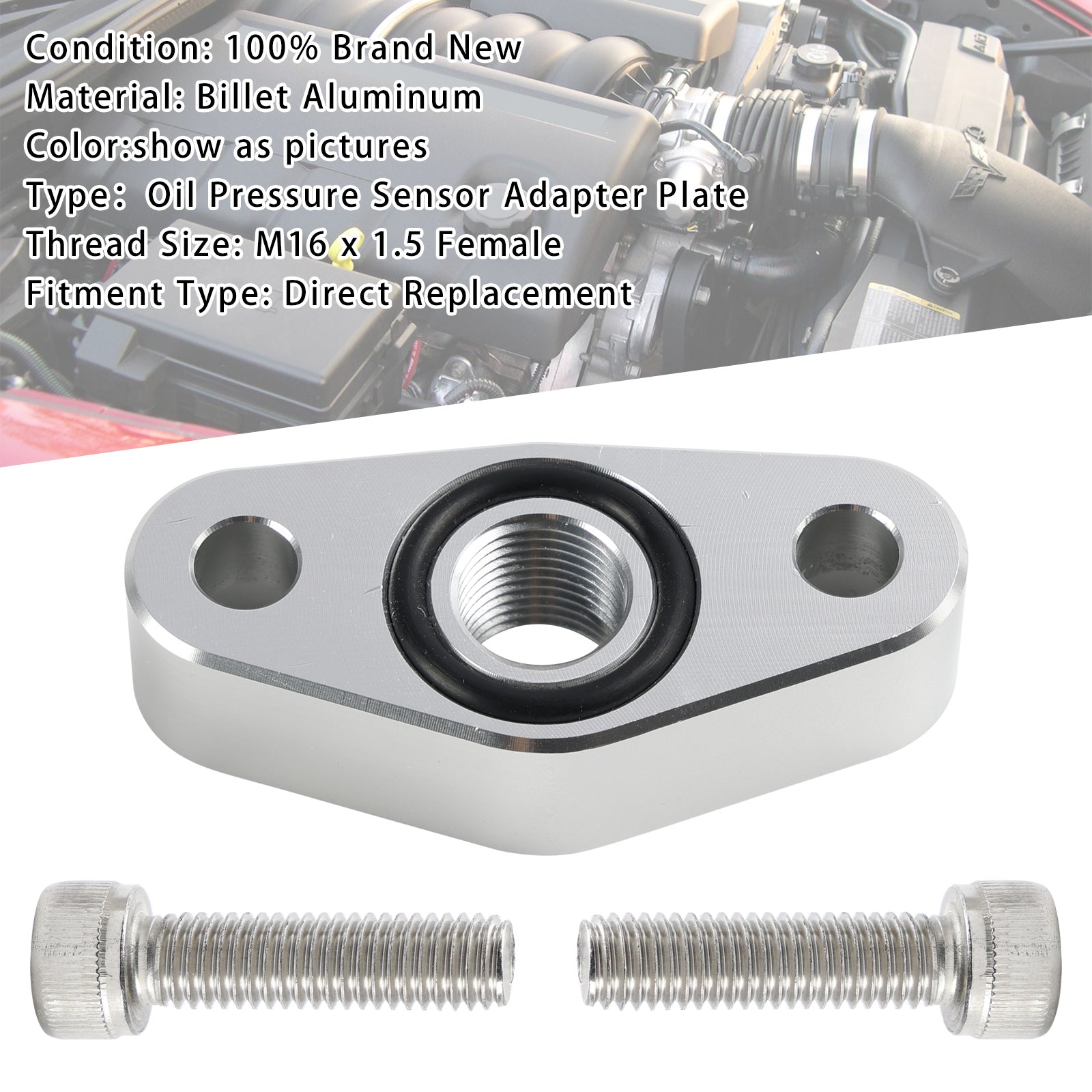 Adapterplaat oliedruksensor M16 x 1,5 551623