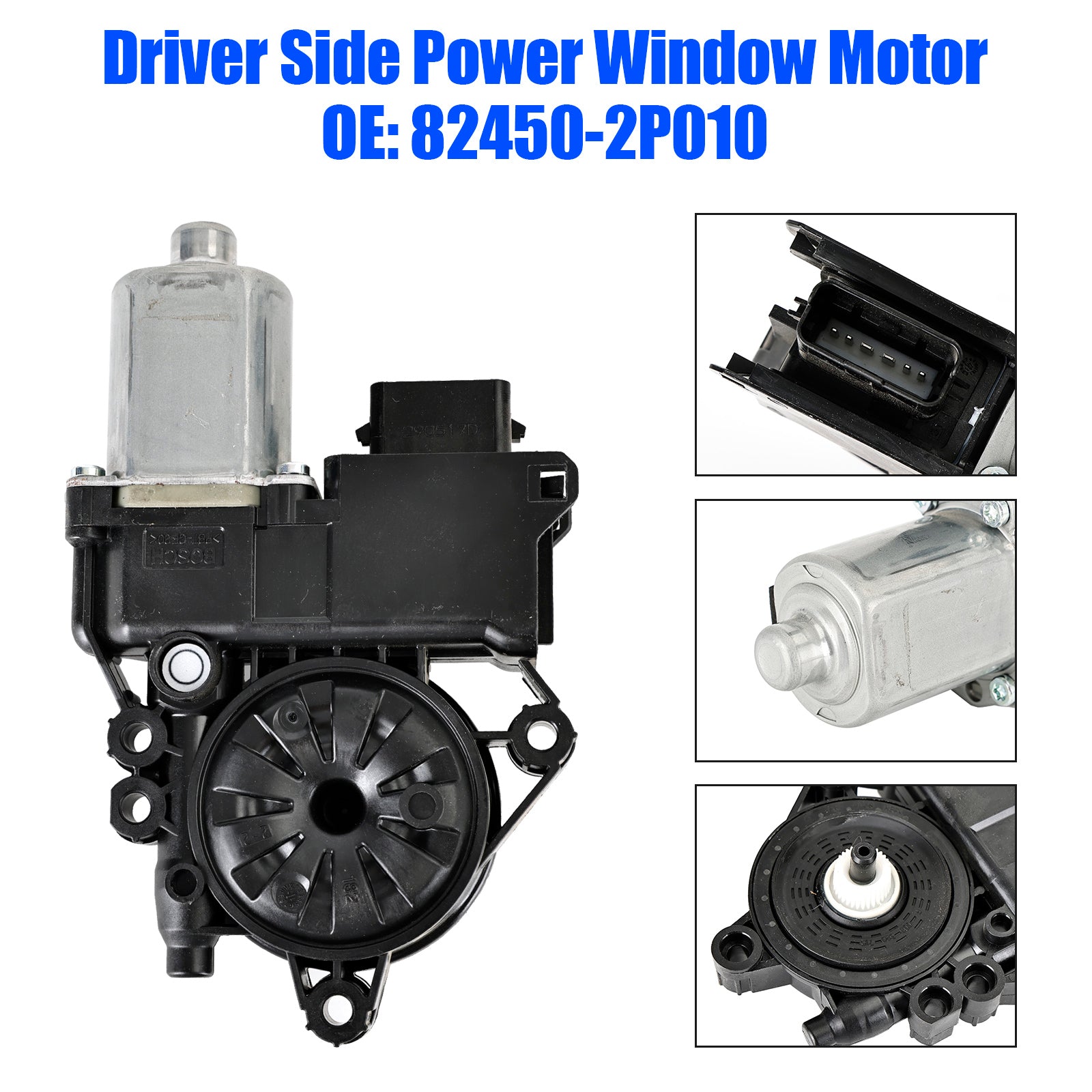 Front Driver Side Power Window Motor for Kia Sorento 2011-2015 82450-2P010