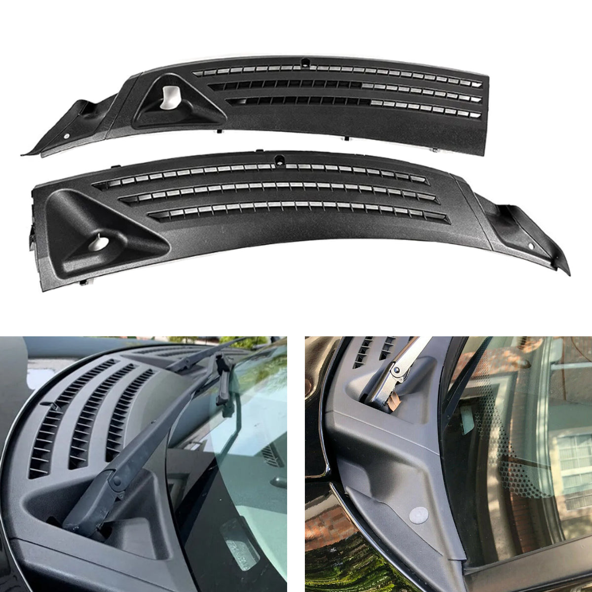 2004-2008 Ford F-150 Windshield Wiper Window Cowl Panel Grille RH & LH 4L3Z-15022A69-AA