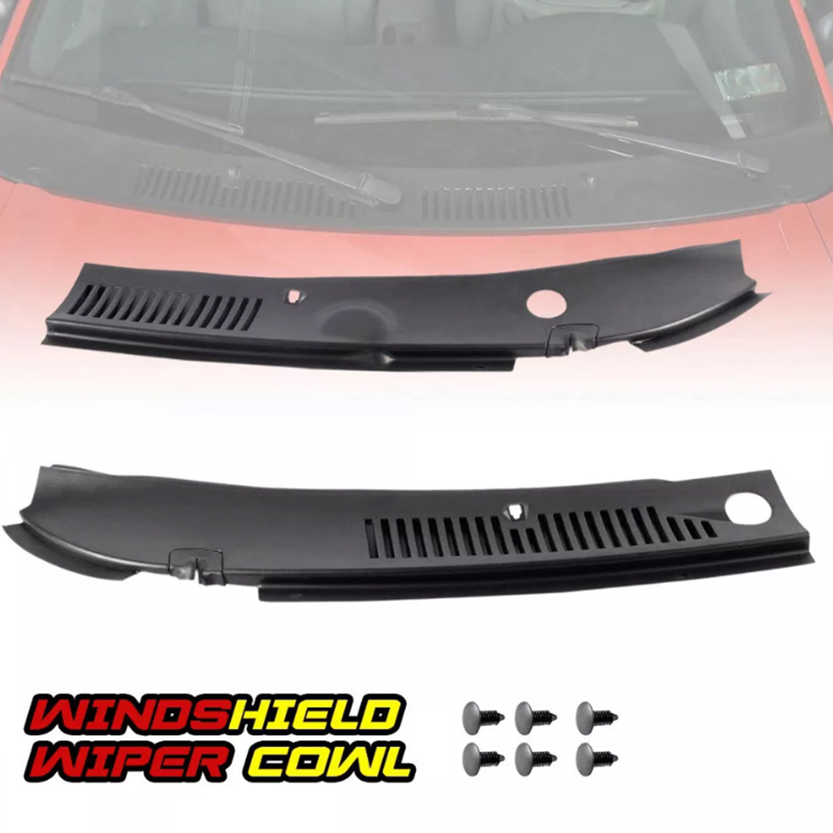 1999-2001 Ford Mustang SVT Cobra, Coupe/Convertible Windshield Wiper Window Cowl Panel Grille RH & LH 3R3Z6302228AAA