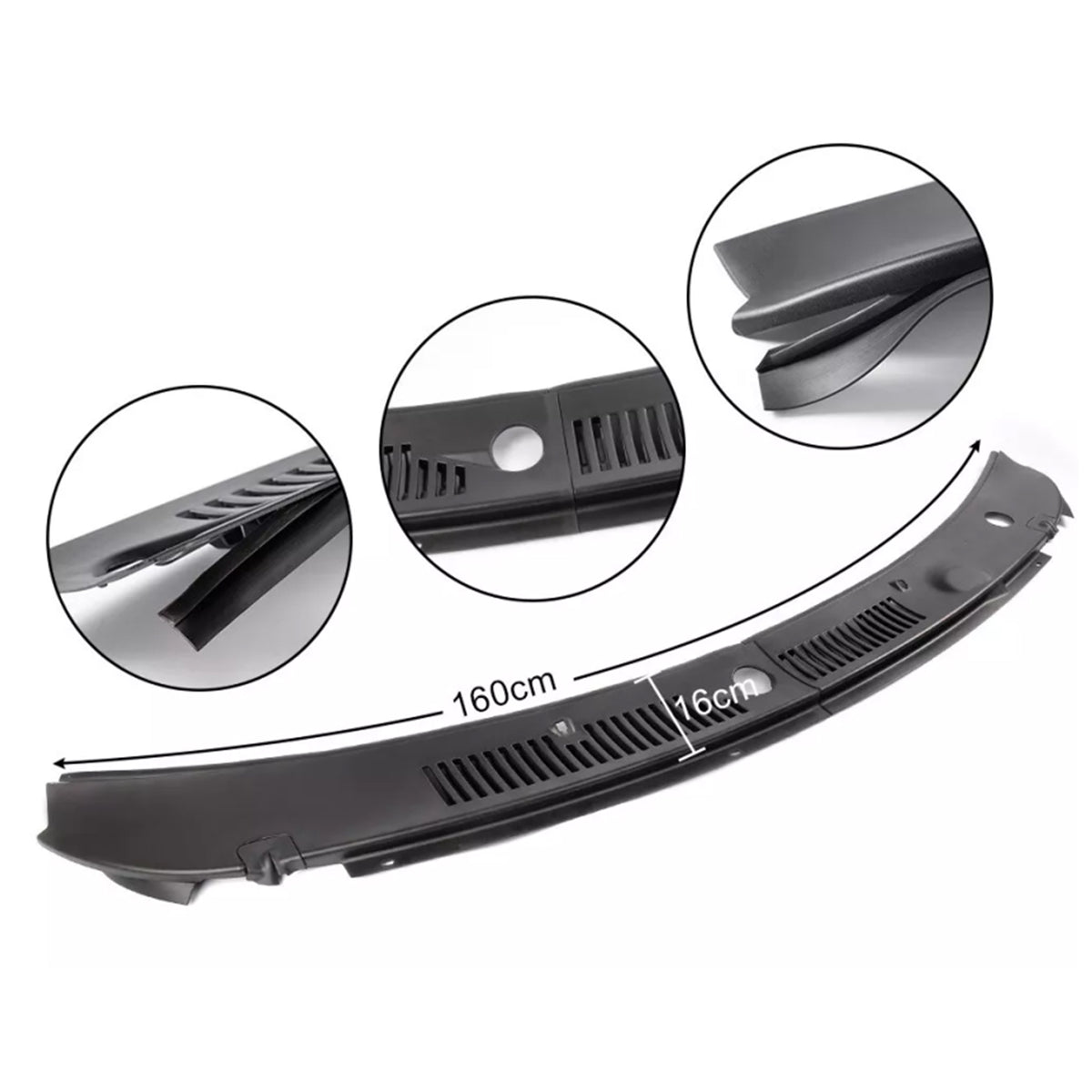 1999-2001 Ford Mustang SVT Cobra, Coupe/Convertible Windshield Wiper Window Cowl Panel Grille RH & LH 3R3Z6302228AAA