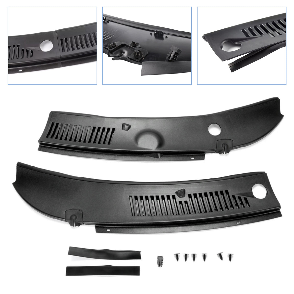 1999-2001 Ford Mustang SVT Cobra, Coupe/Convertible Windshield Wiper Window Cowl Panel Grille RH & LH 3R3Z6302228AAA