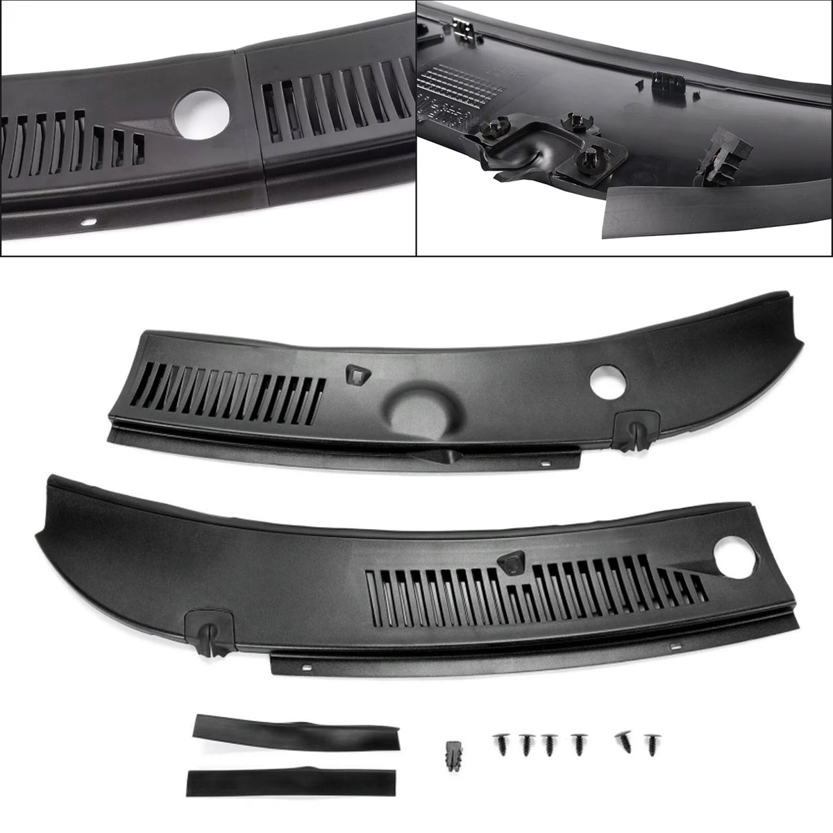 1999-2001 Ford Mustang SVT Cobra, Coupe/Convertible Windshield Wiper Window Cowl Panel Grille RH & LH 3R3Z6302228AAA