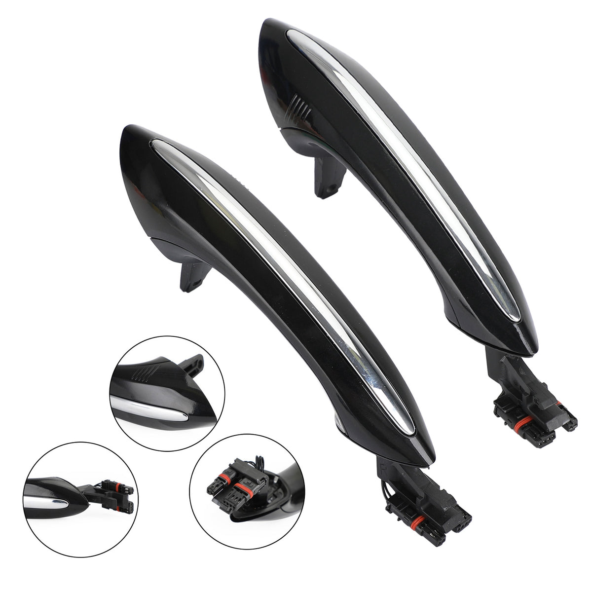 2007-2012 BMW 7' F01 ? Exterior Rear Left+Right Door Handle 51217231932/33 Generic
