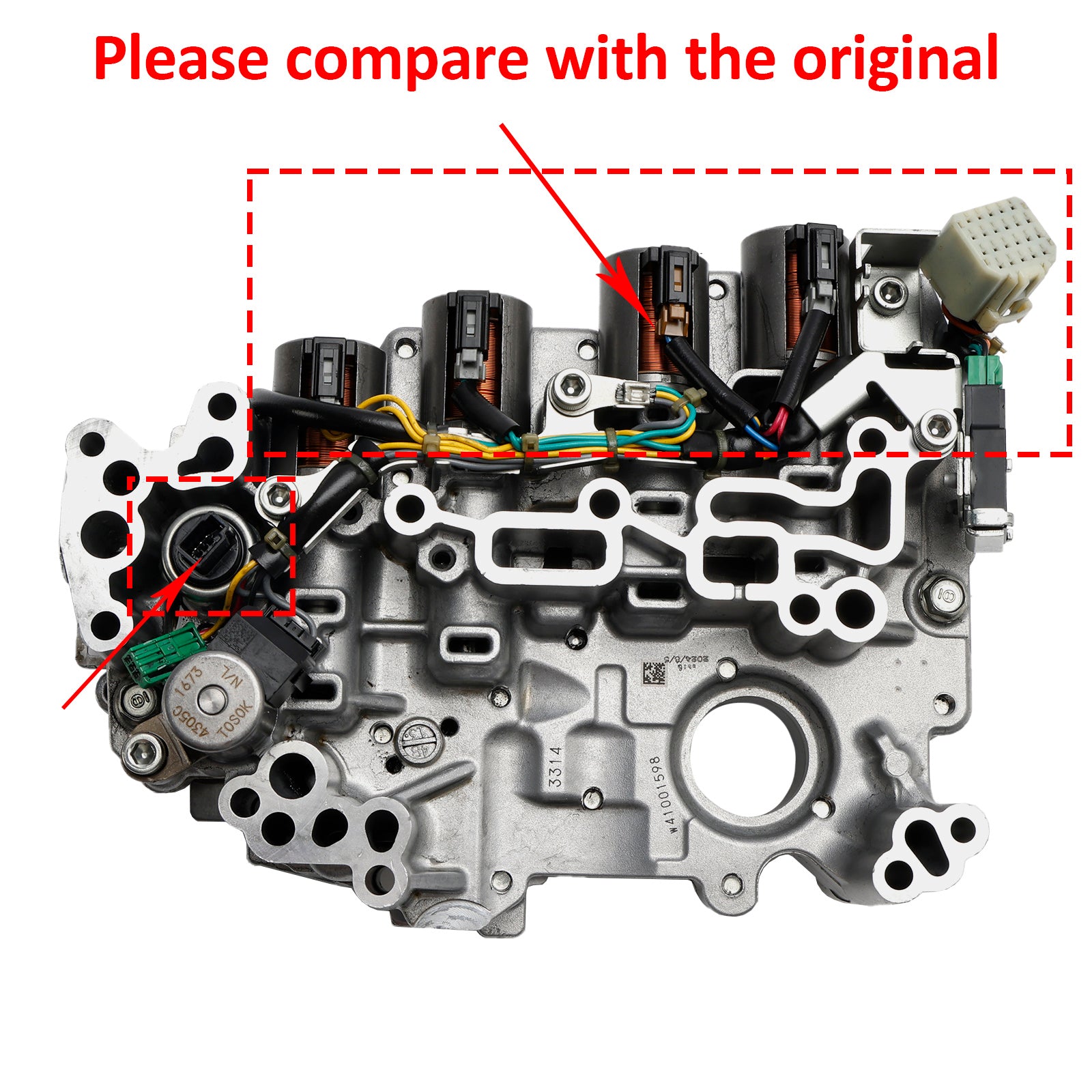 2013-2015 Nissan Sentra transmissionsventilhus RE0F11A JF015E