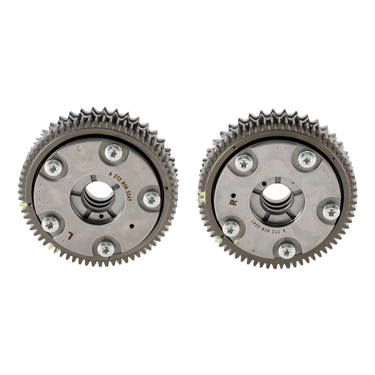 2007 Mercedes-Benz E 350 550 4MaticÂŽ, Base 3.5L - Gas Timing Chain Kit + 4Ă Camshaft Adjusters