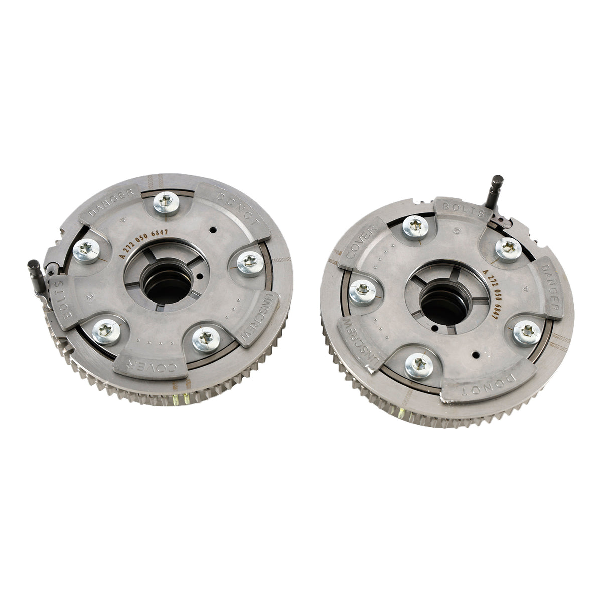2007 Mercedes-Benz E 350 550 4MaticÂŽ, Base 3.5L - Gas Timing Chain Kit + 4Ă Camshaft Adjusters