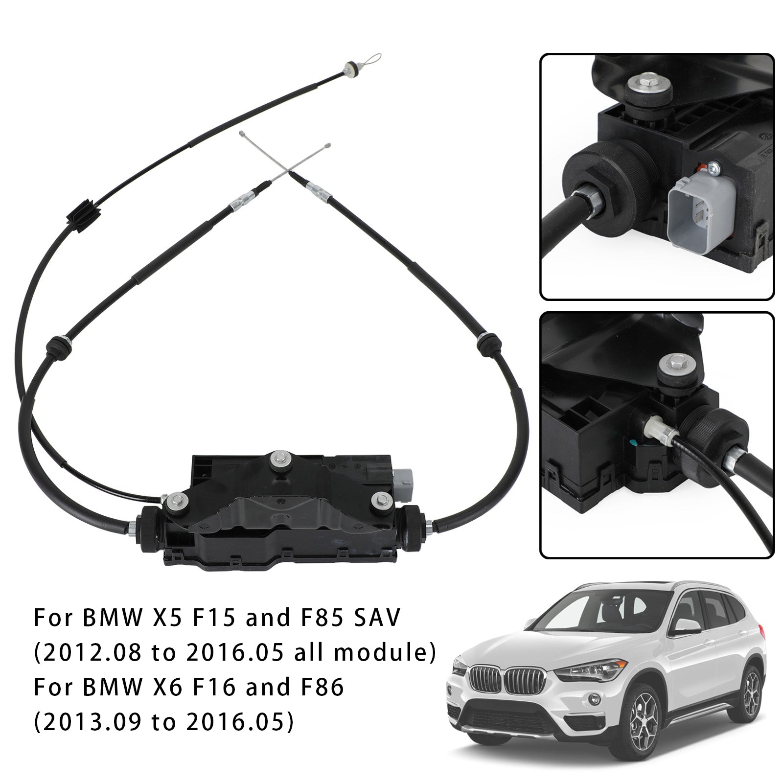 BMW X5 F15 X6 Parking Brake Handbrake Actuator Control Module 34436874220