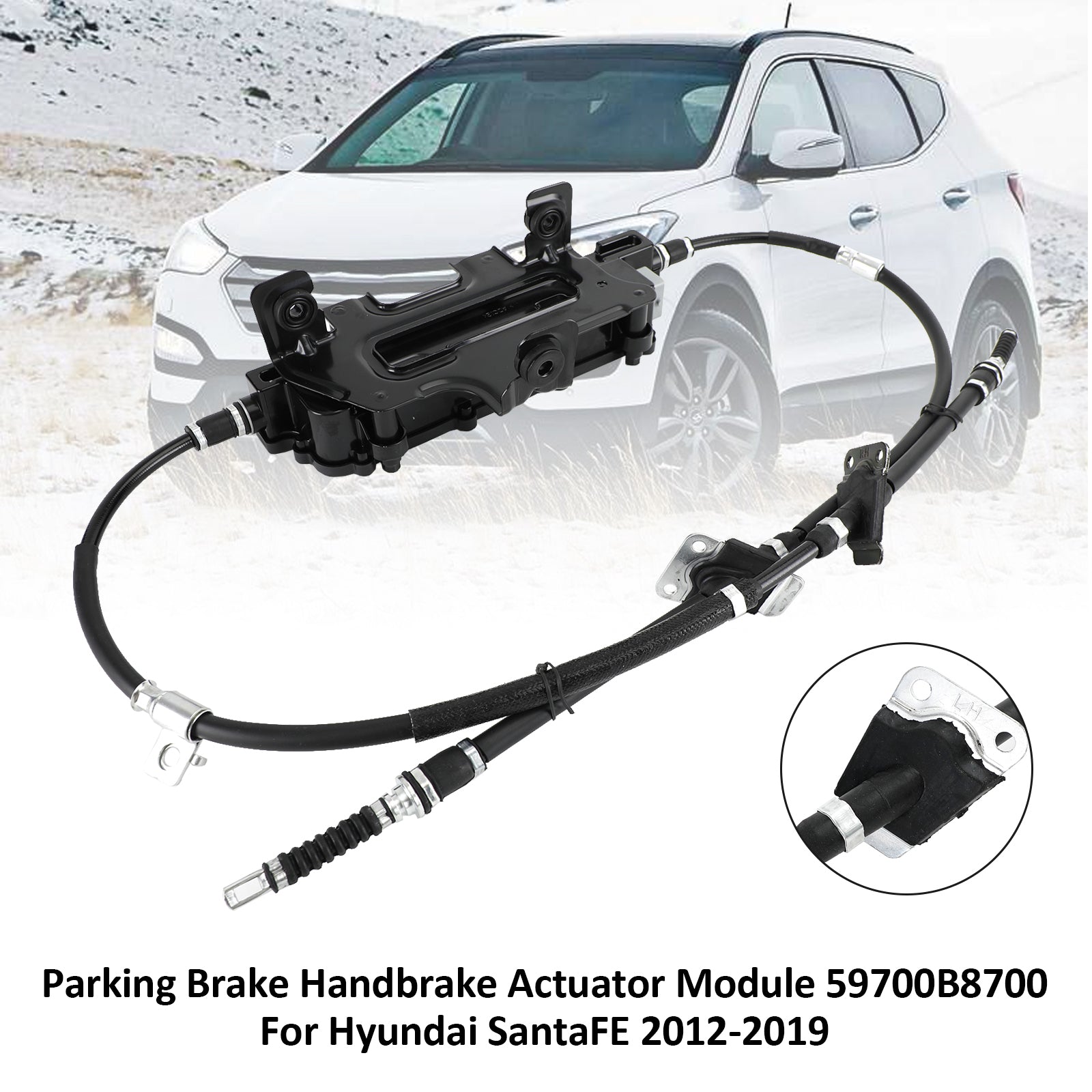 Parking Brake Handbrake Actuator Control Module 59700B8800 For Hyundai SantaFE 2012-2019