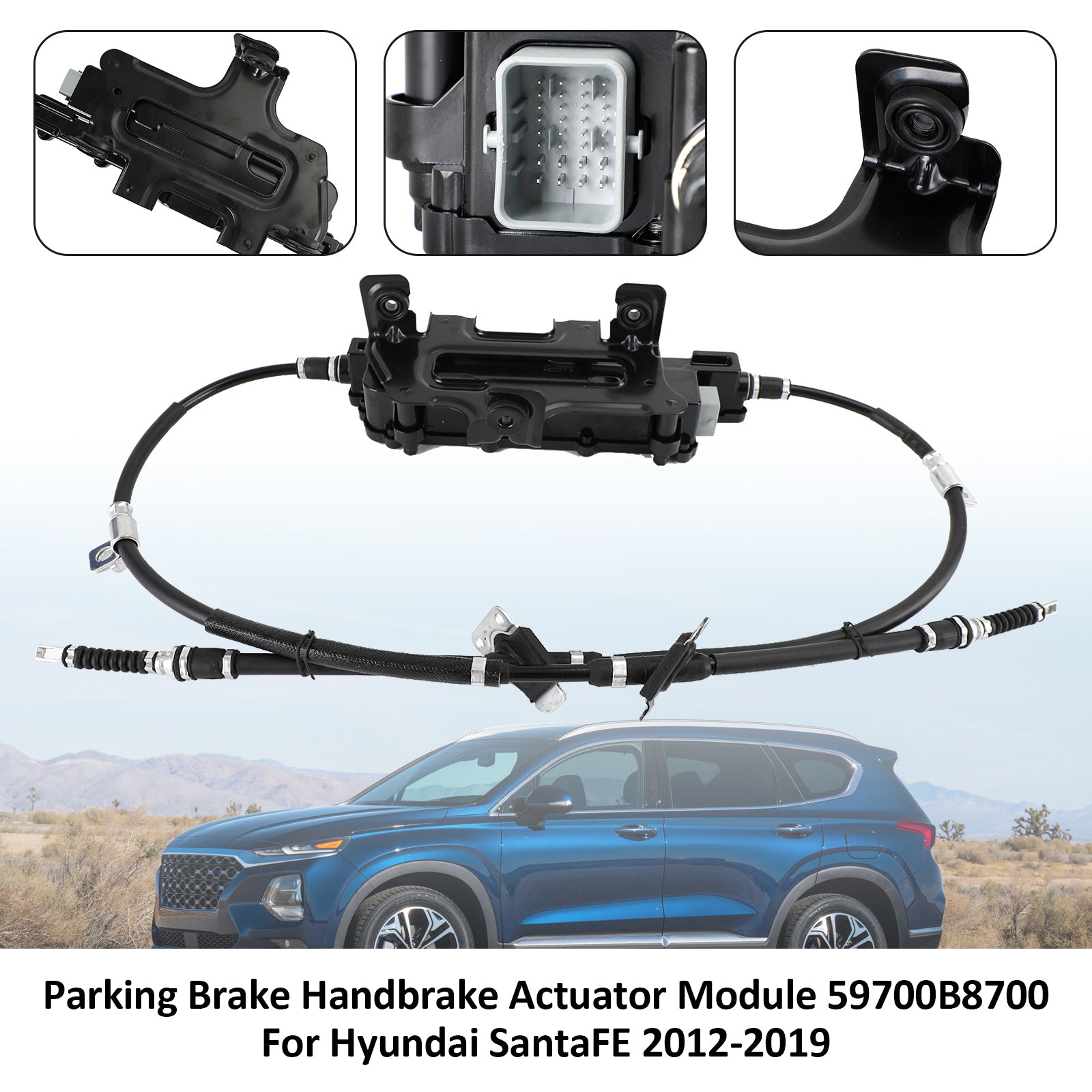 Parking Brake Handbrake Actuator Control Module 59700B8800 For Hyundai SantaFE 2012-2019