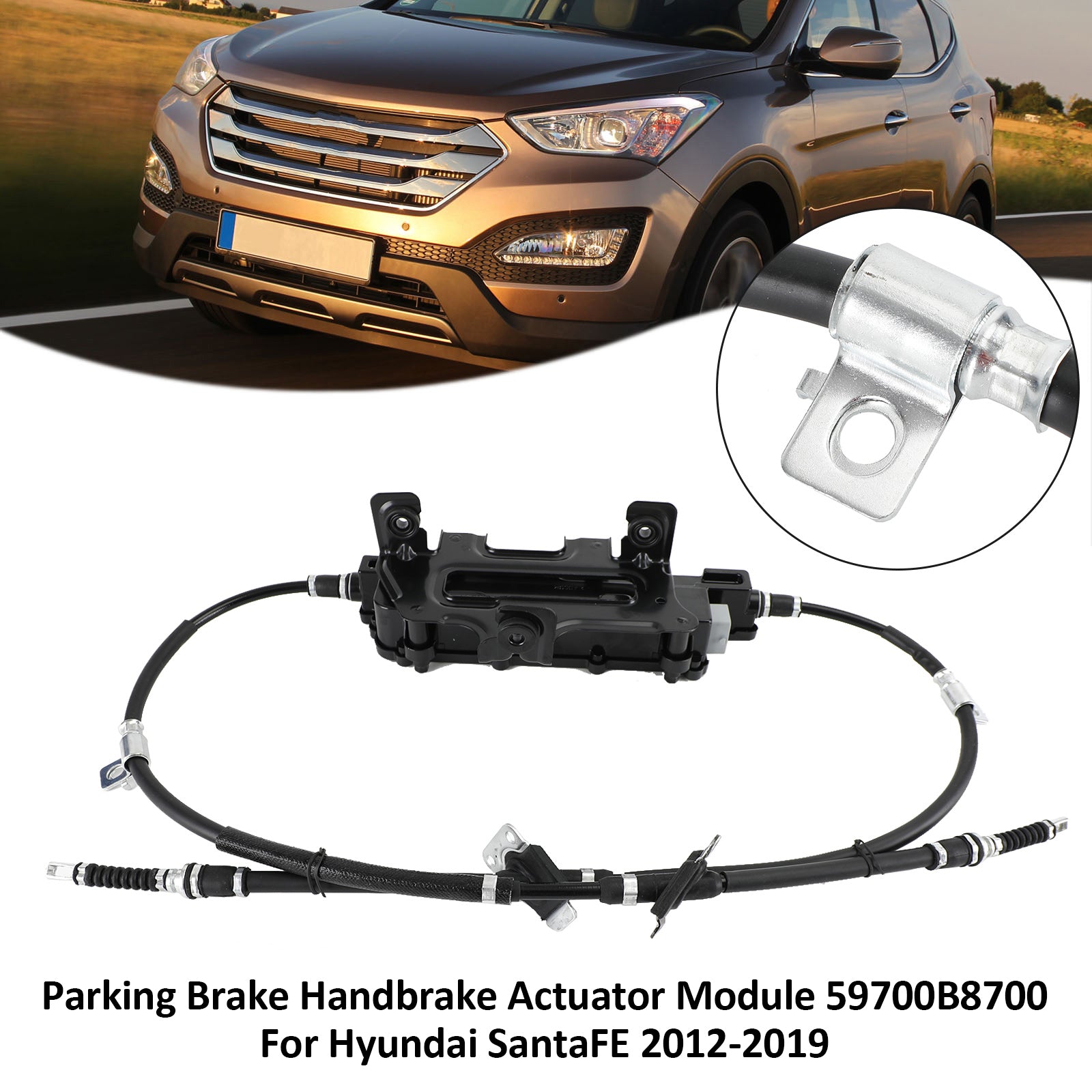 Parking Brake Handbrake Actuator Control Module 59700B8800 For Hyundai SantaFE 2012-2019