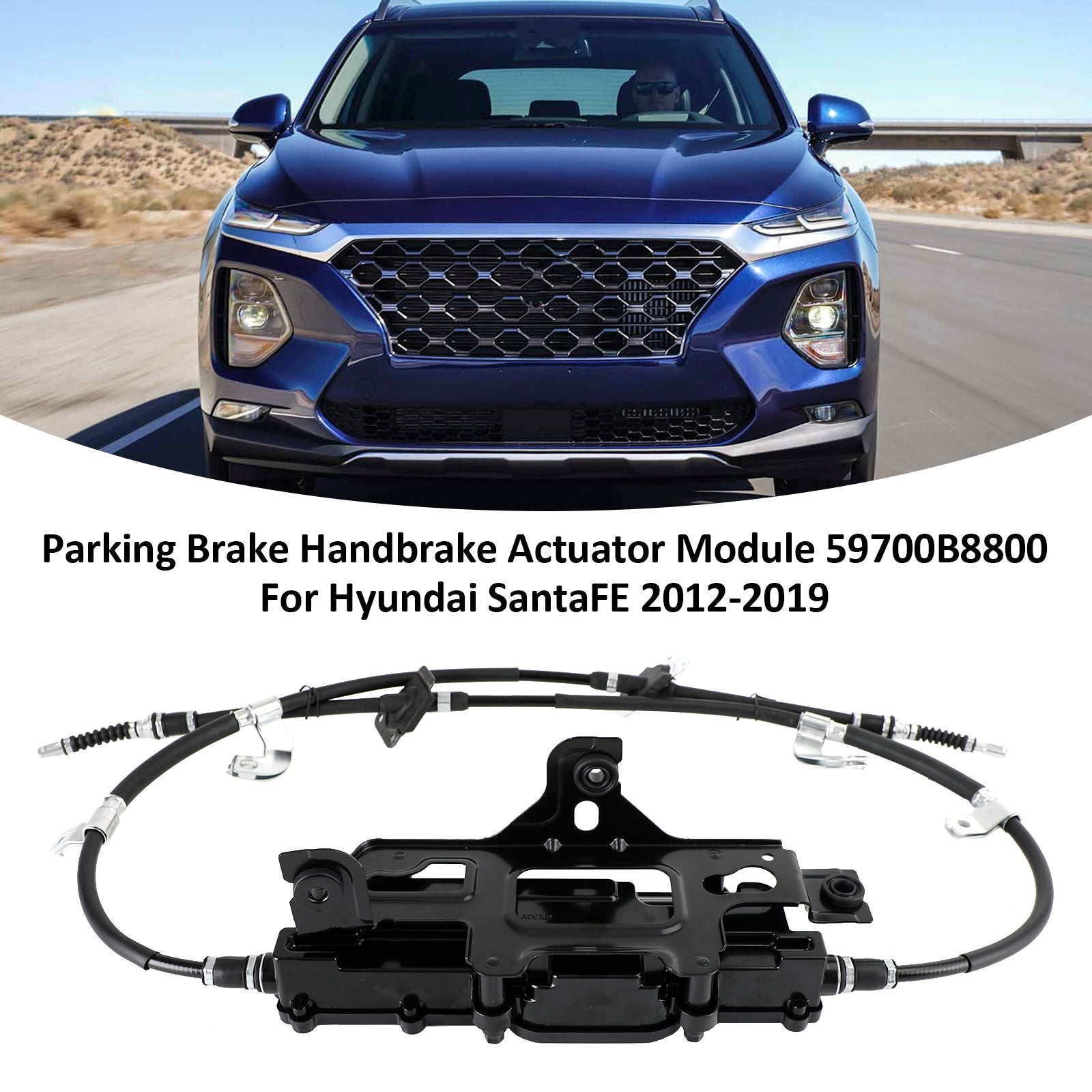 2012-2019 Hyundai Santa Fe Parking Brake Handbrake Actuator Control Module 59700B8800 597002W600