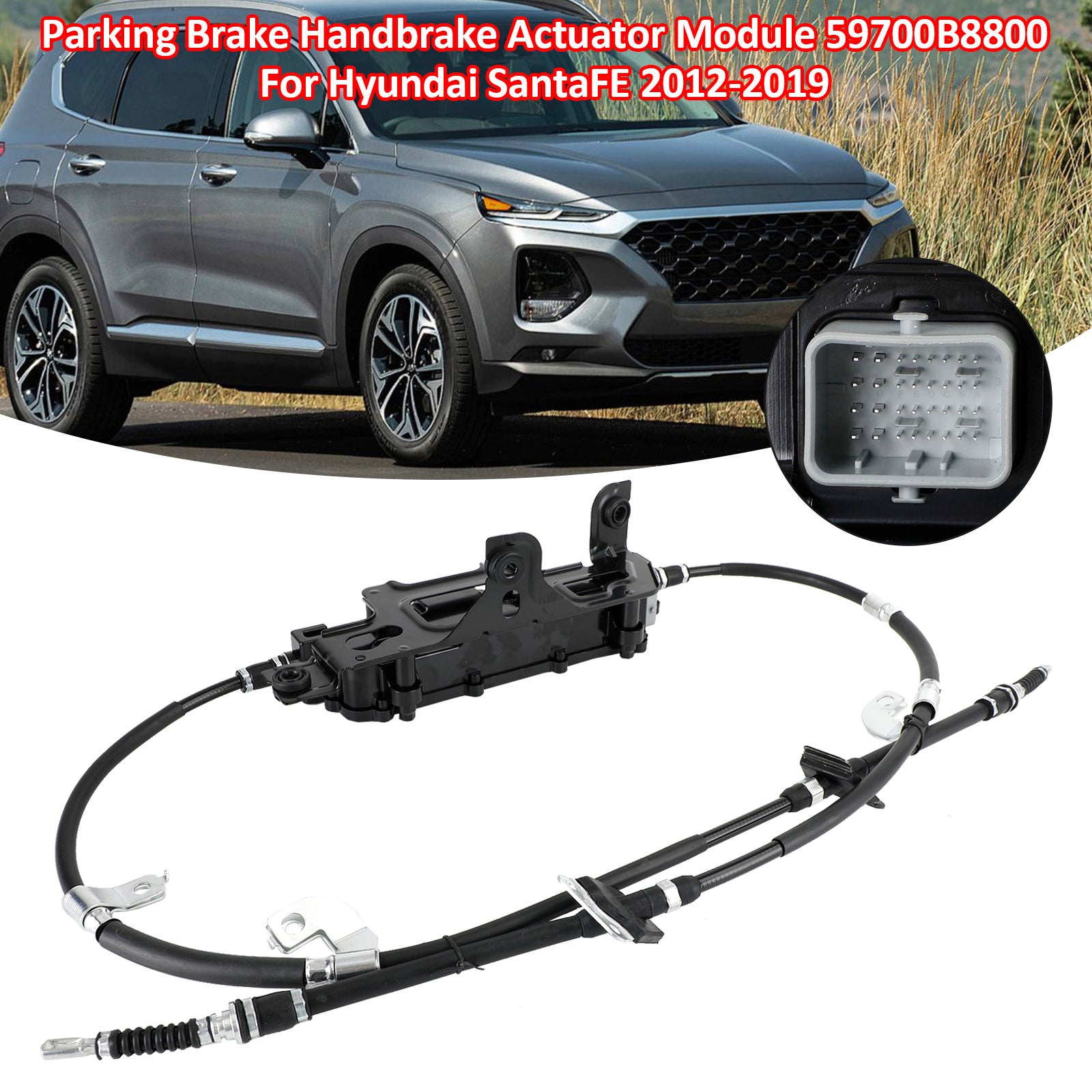 2012-2019 Hyundai Santa Fe Parking Brake Handbrake Actuator Control Module 59700B8800 597002W600