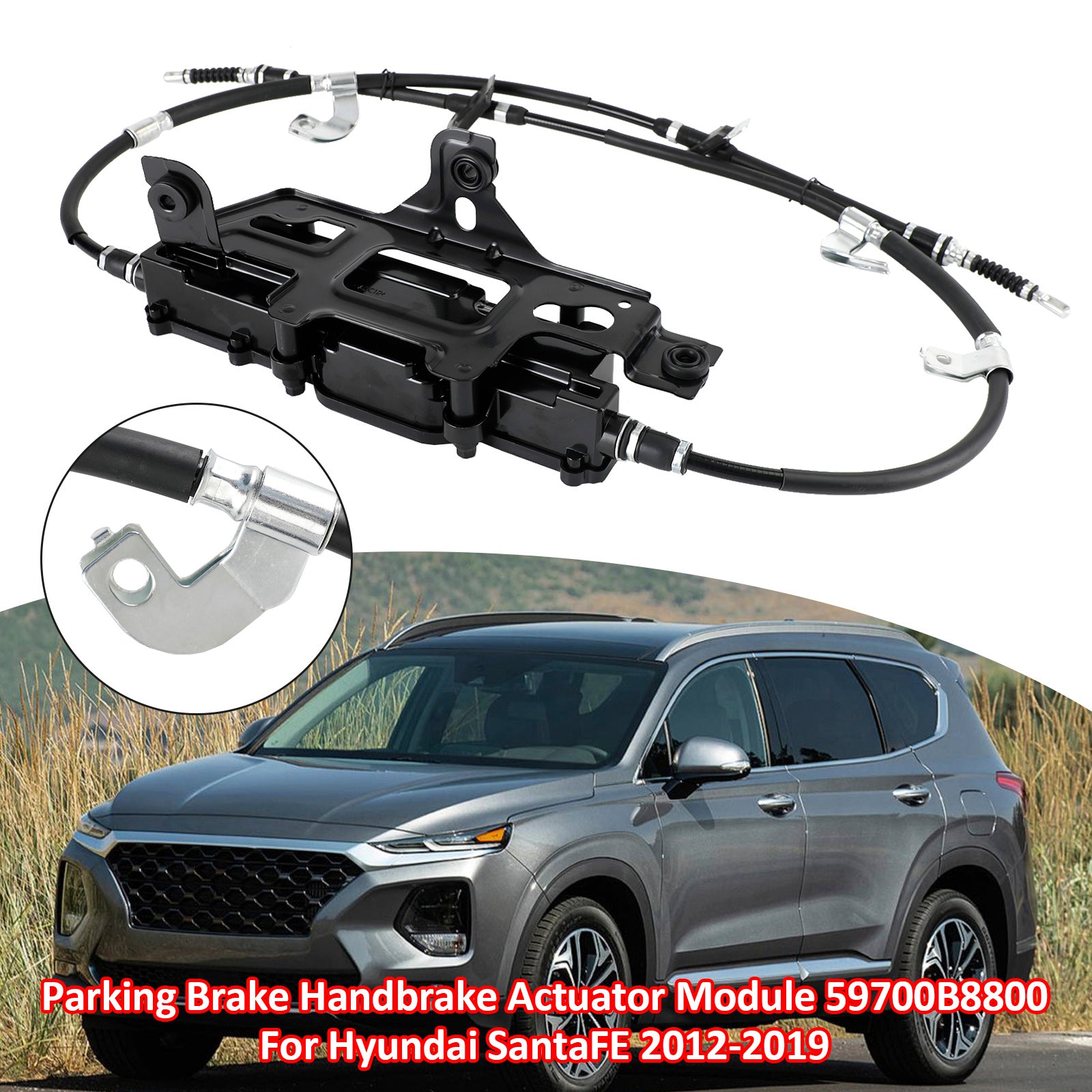 2012-2019 Hyundai Santa Fe Parking Brake Handbrake Actuator Control Module 59700B8800 597002W600