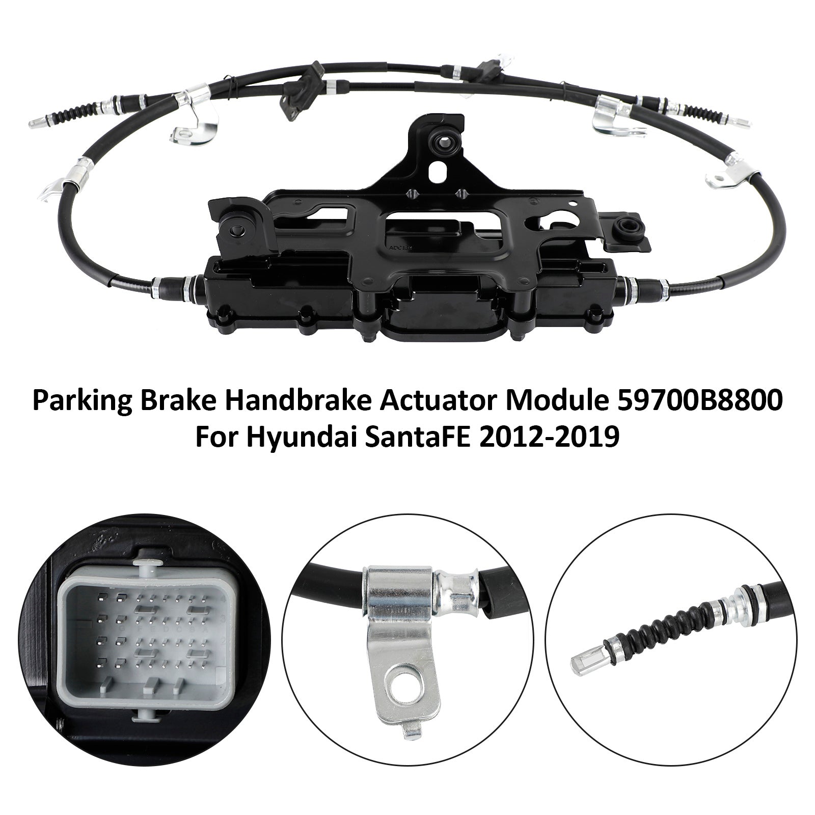 2012-2019 Hyundai Santa Fe Parking Brake Handbrake Actuator Control Module 59700B8800 597002W600