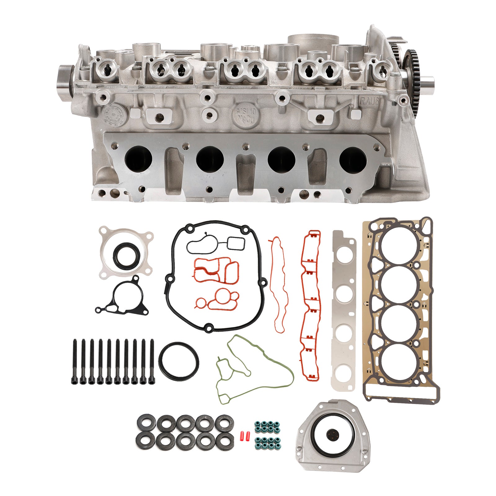 Complete Engine Cylinder Head Assembly Crankshaft +Gasket Kit For Audi A4 Q5