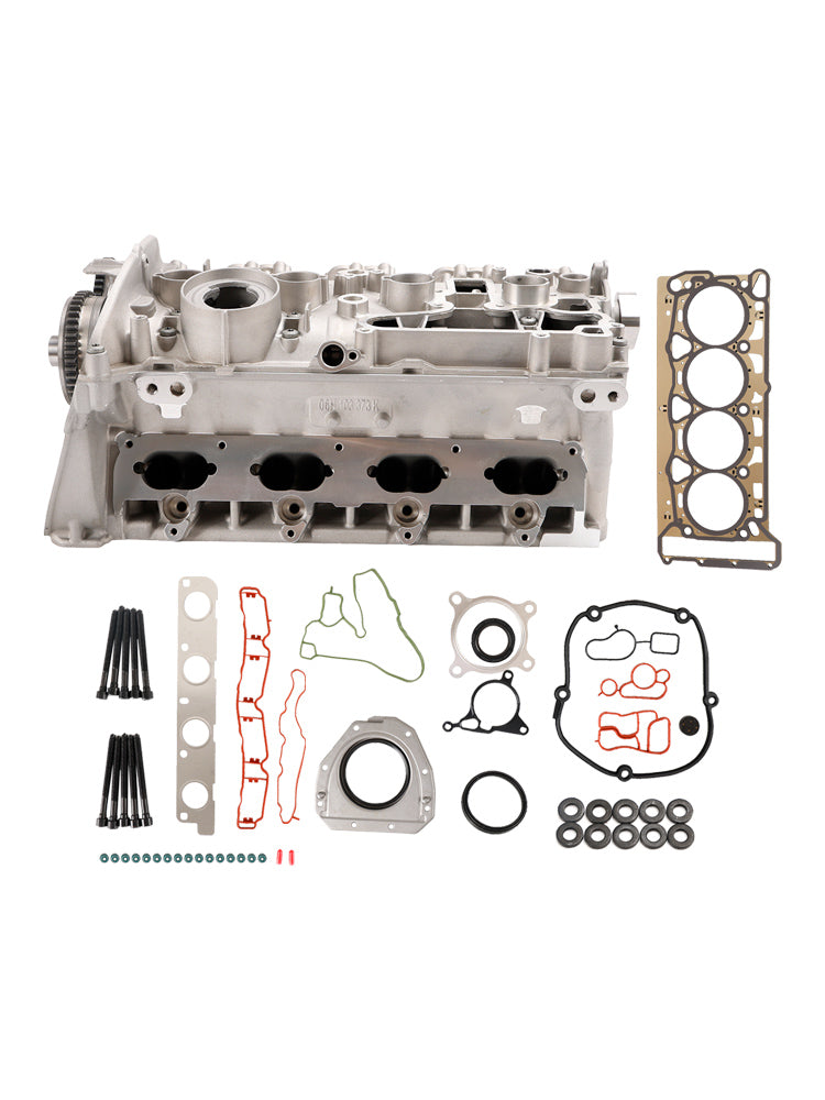 Complete Engine Cylinder Head Assembly Crankshaft +Gasket Kit For Audi A4 Q5