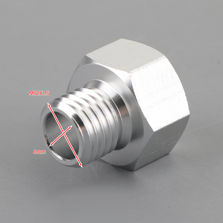 M12X1.5Mm naar 1/8 Npt Gm Ls Motoroliedruksensoradapter Aluminium Generiek